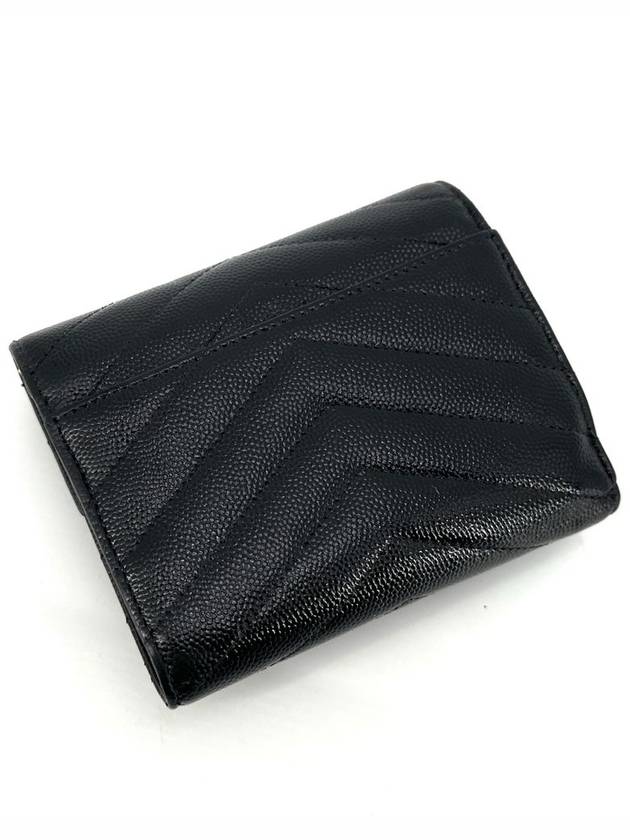 Luxury Saint Laurent Trending 2026 Monogram Envelope Gold Ring Wallet 403943