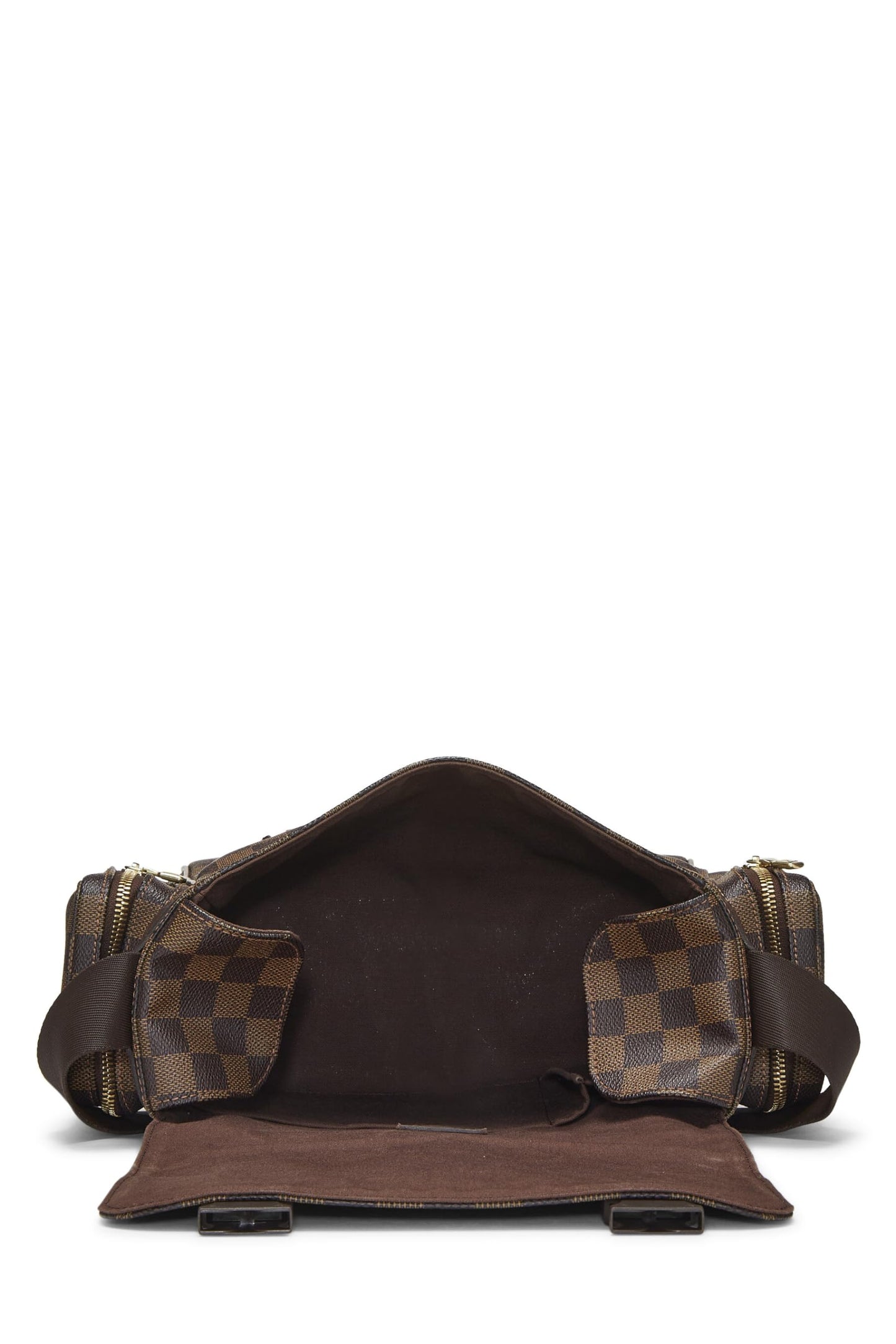 Louis Vuitton, Damier Ebene Melville Messenger, Brown