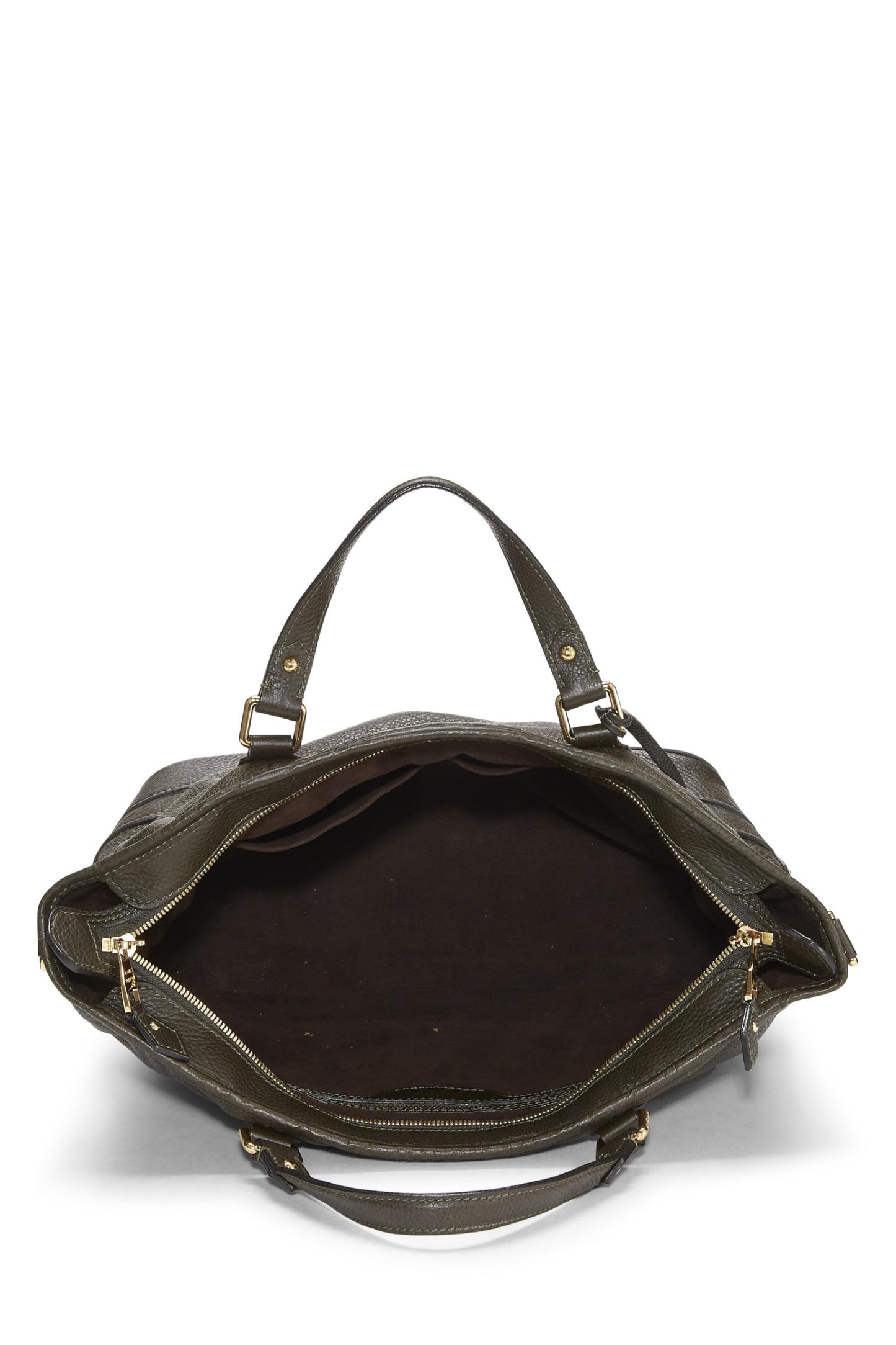 Louis Vuitton, Green Monogram Mahina Leather Stellar PM, Green