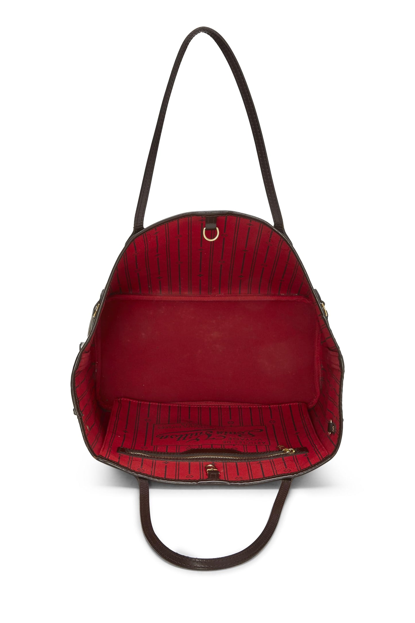 Louis Vuitton, Damier Ebene Neverfull MM, Brown