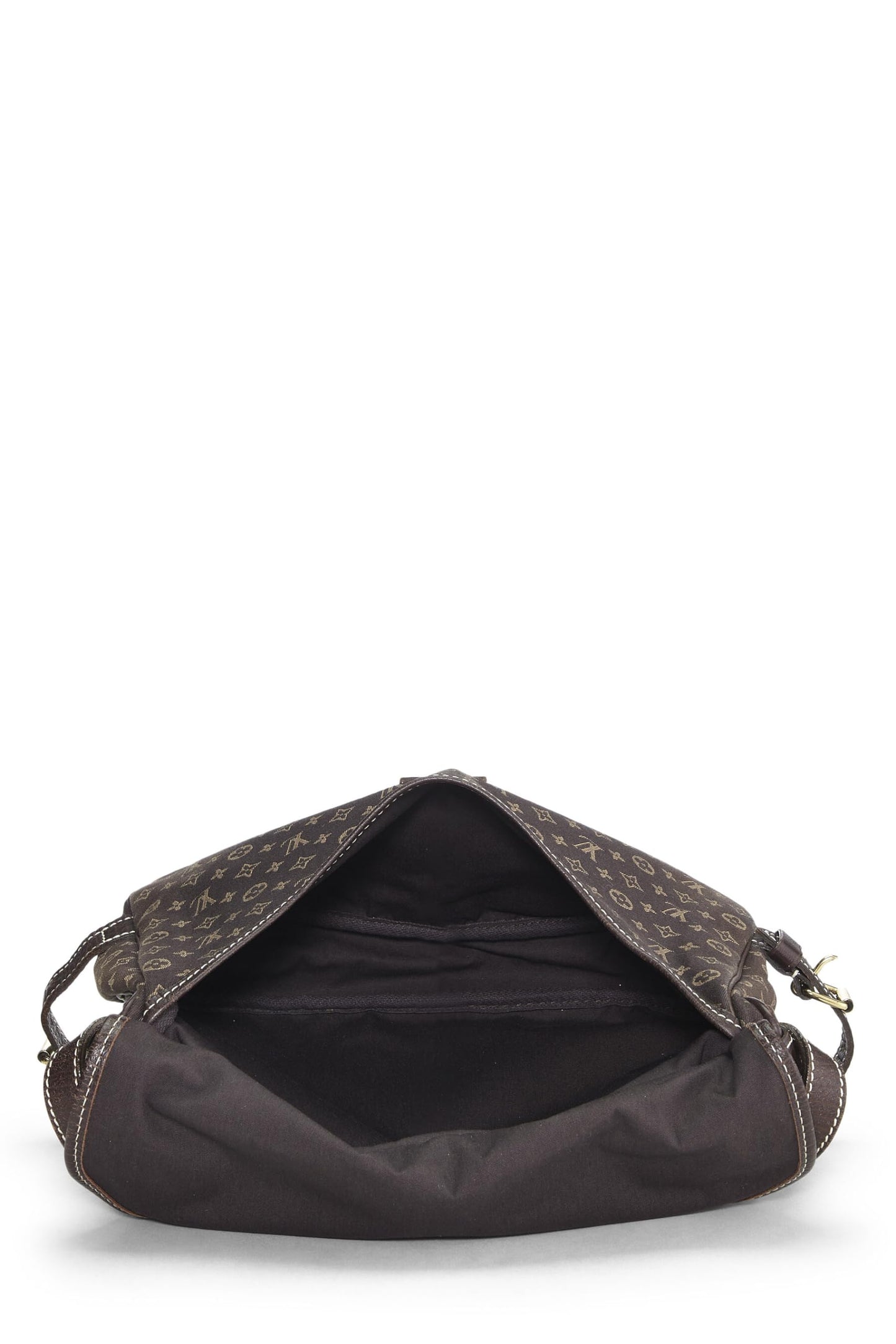 Louis Vuitton, Brown Monogram Mini Lin Saumur 30, Brown
