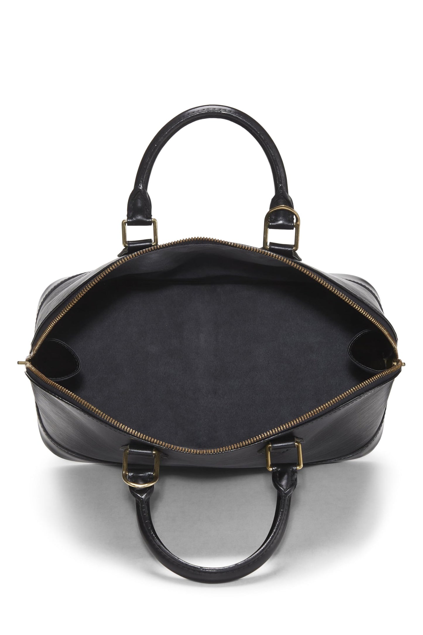 Louis Vuitton, Black Epi Alma PM, Black