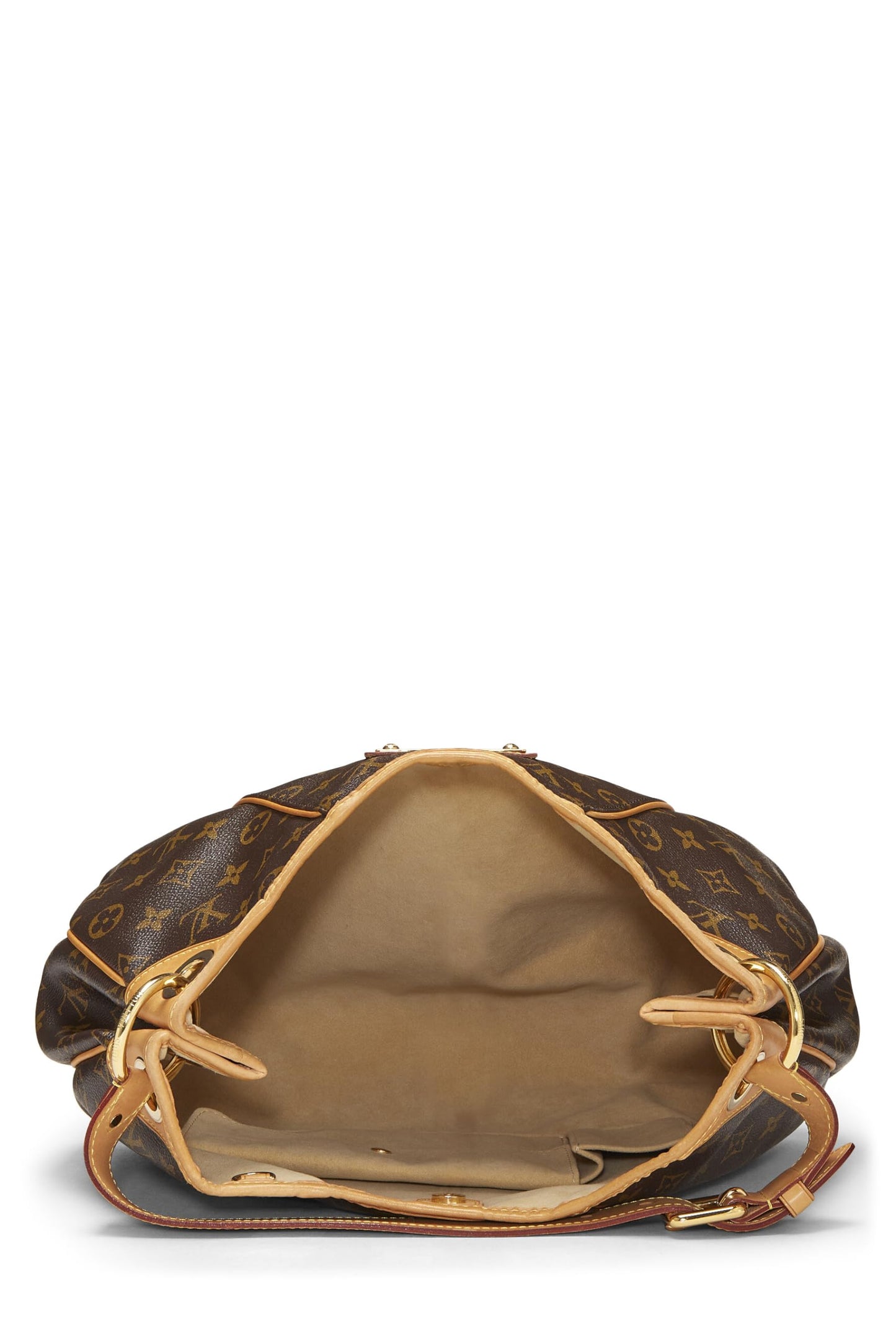 Louis Vuitton, Monogram Canvas Galliera PM, Brown