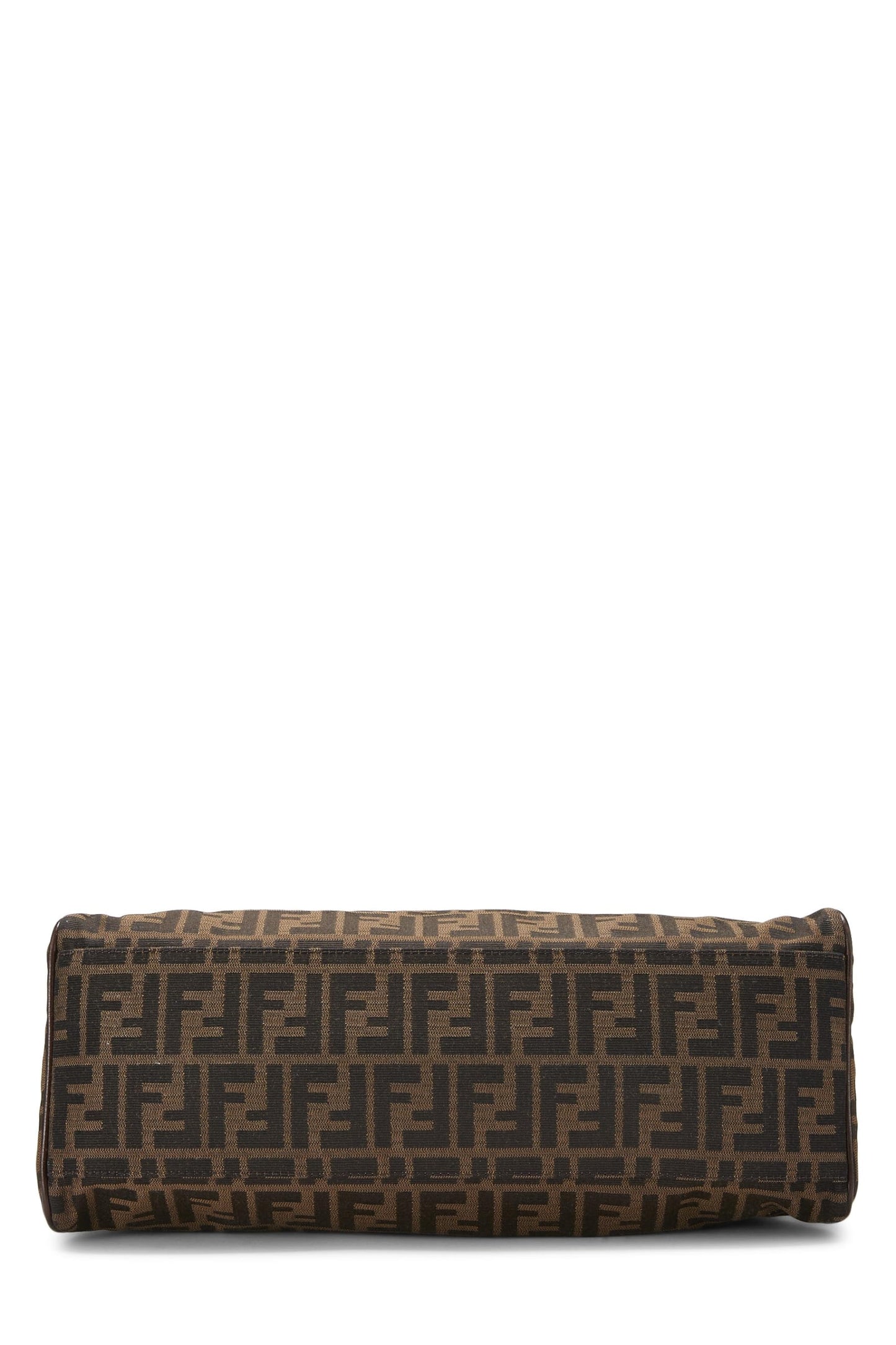 Fendi, Brown Zucca Velour Bag Du Jour Small, Brown