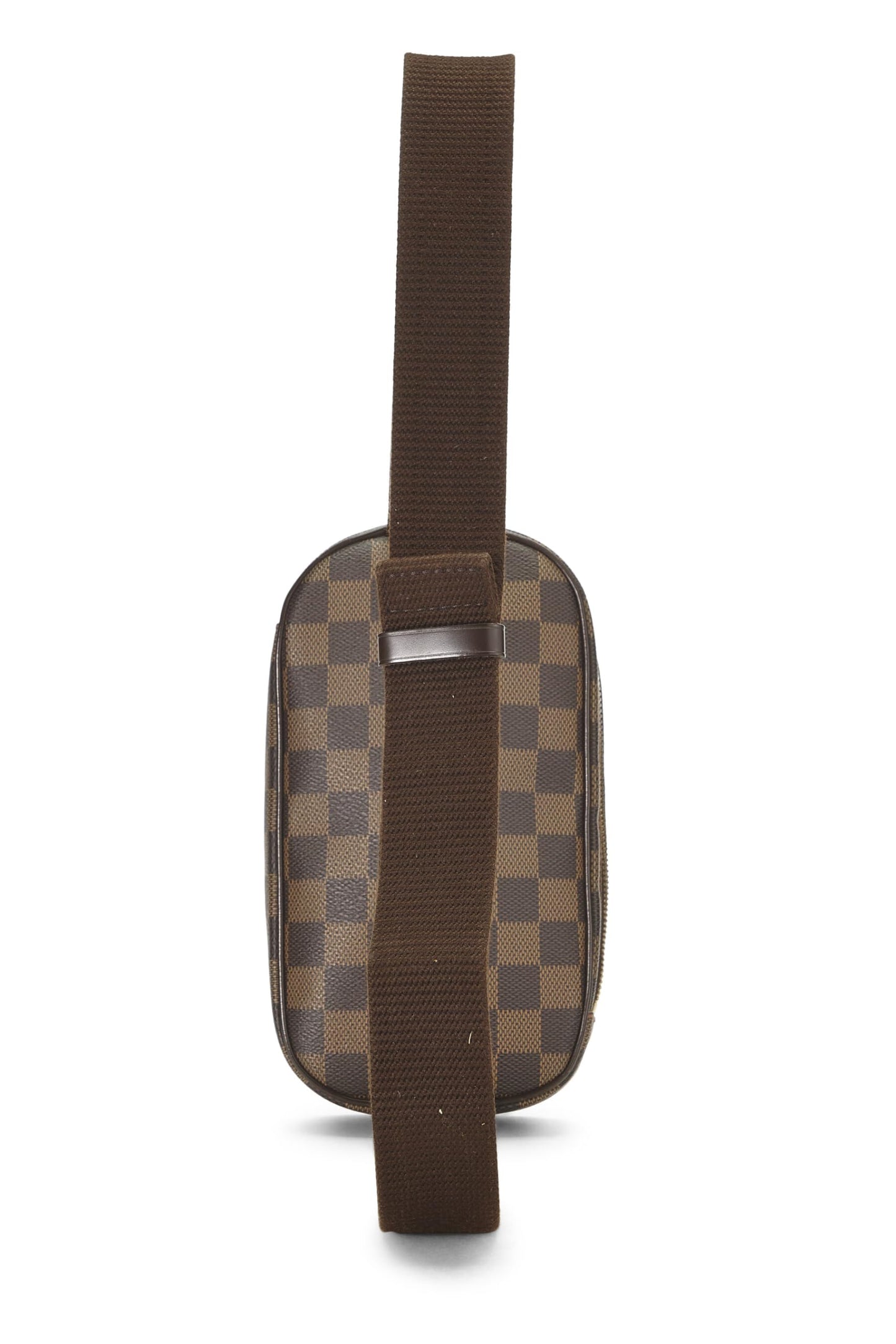 Louis Vuitton, Damier Ebene Canvas Pochette Gange, Brown