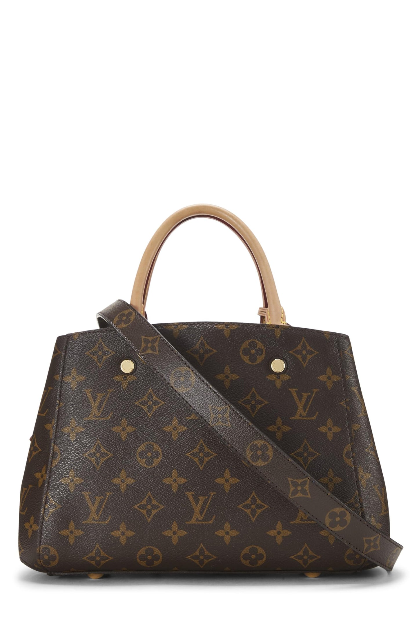 Louis Vuitton, Monogram Canvas Montaigne BB, Brown