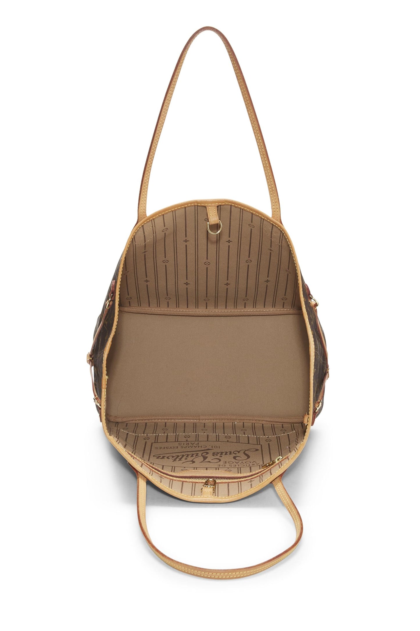 Louis Vuitton, Monogram Canvas Neverfull MM, Brown