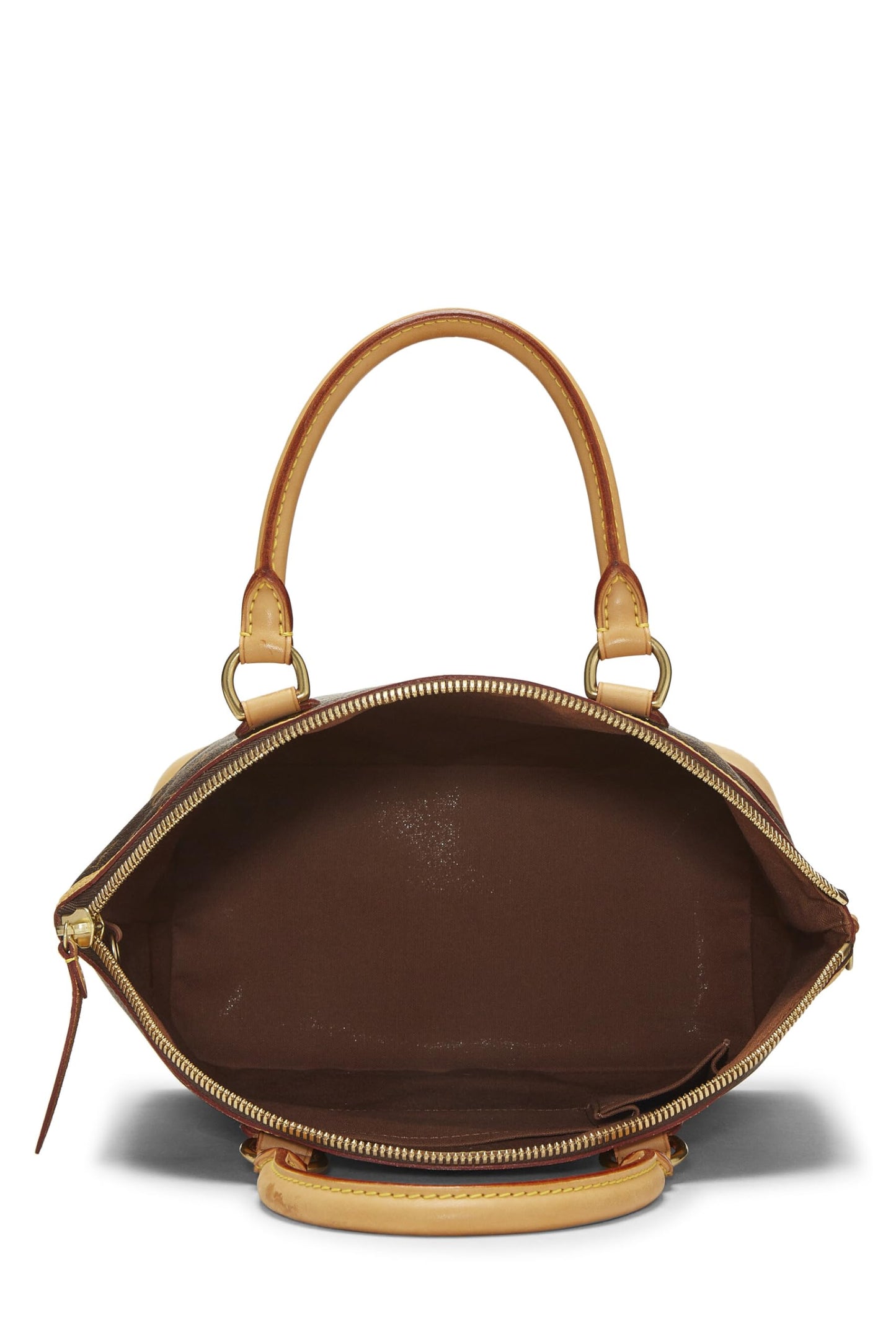 Louis Vuitton, Monogram Canvas LockIt Vertical, Brown