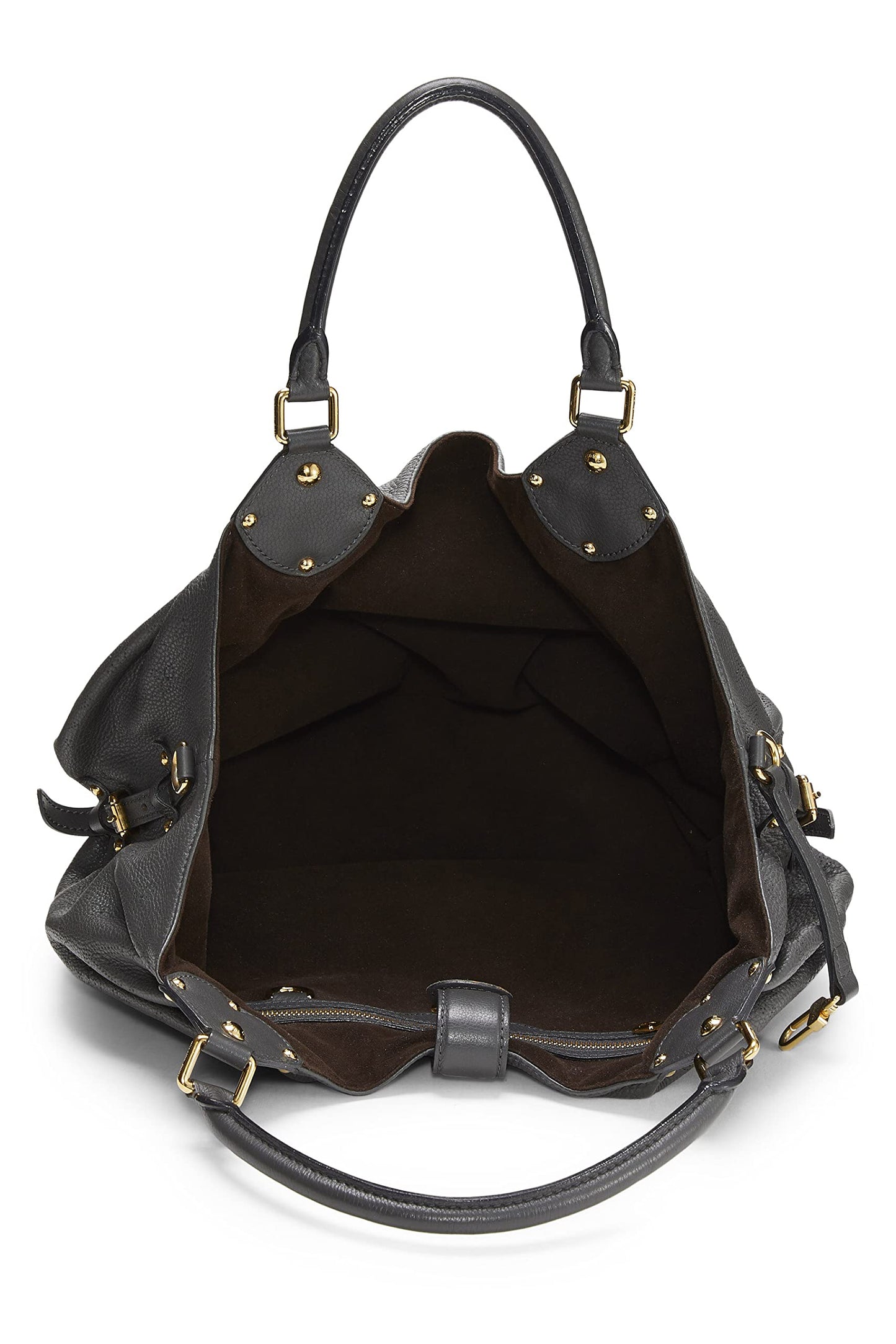 Louis Vuitton, Grey Monogram Mahina Large, Grey