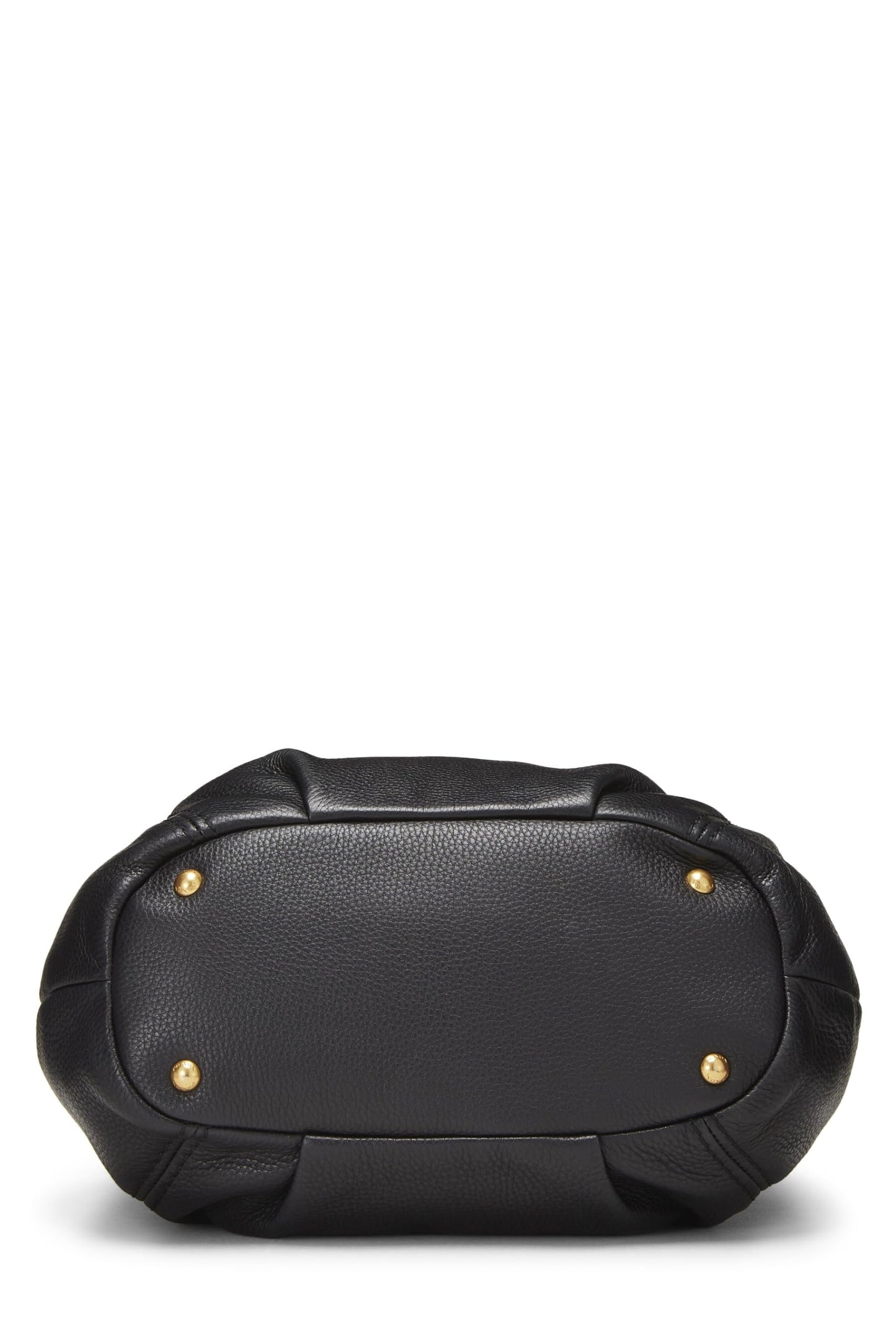 Prada, Black Vitello Daino Sacca Manici, Black Luxury Handbag