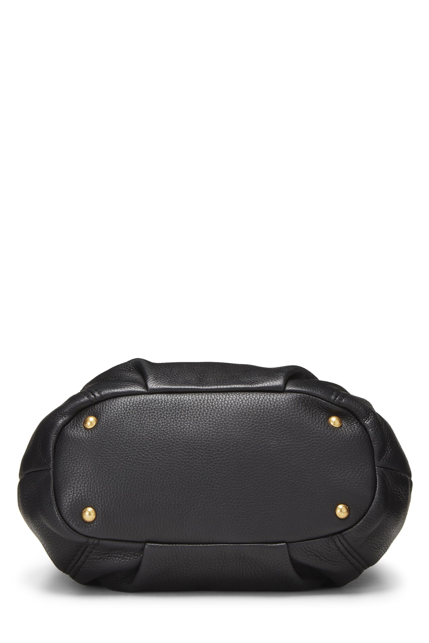 Prada, Black Vitello Daino Sacca Manici, Black Luxury Handbag