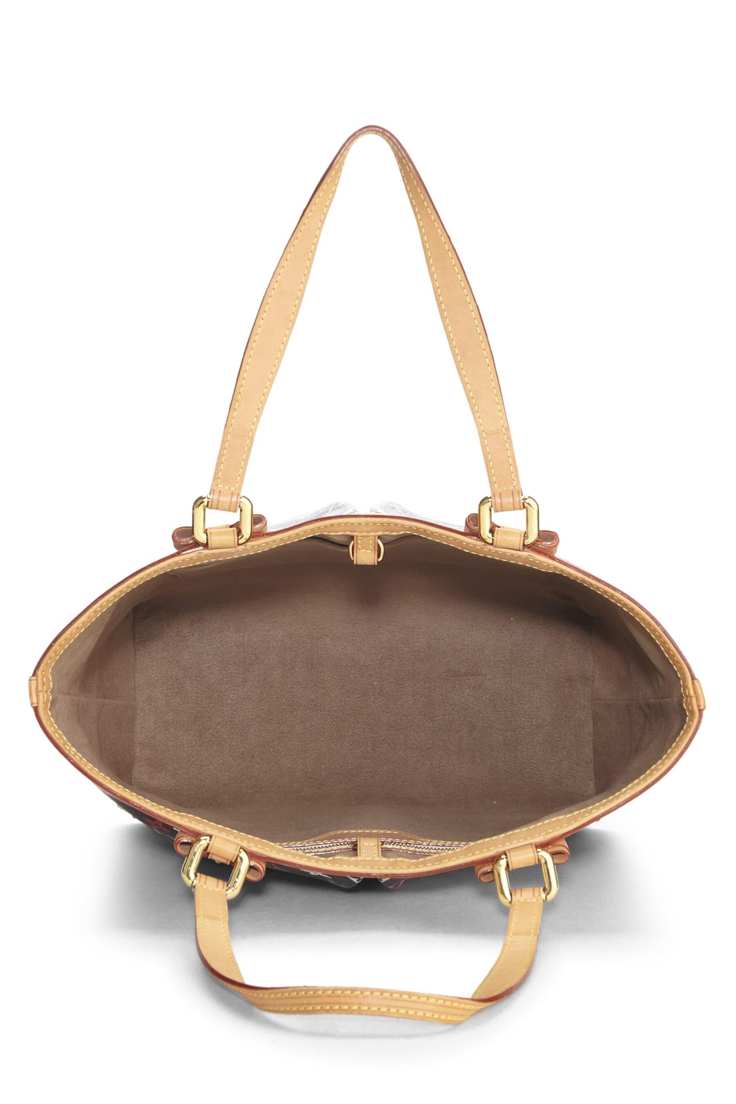 Louis Vuitton, Takashi Murakami x Louis Vuitton Black Monogram Multicolore Sharleen MM, Black