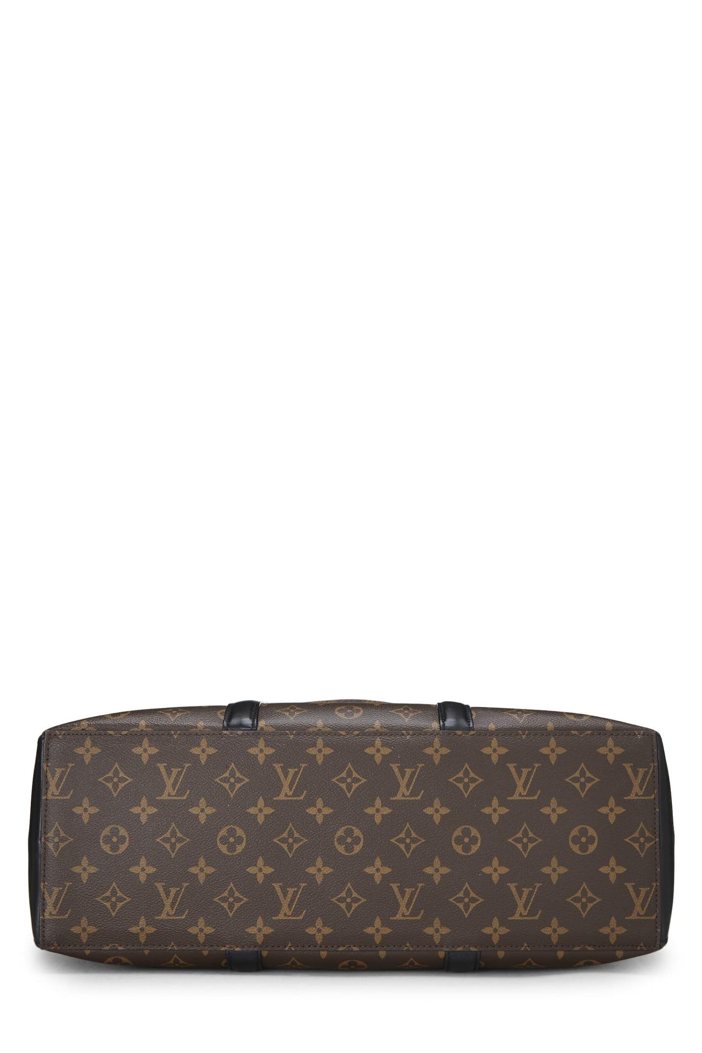 Louis Vuitton, Black Monogram Canvas Macassar Weekend Tote GM, Black