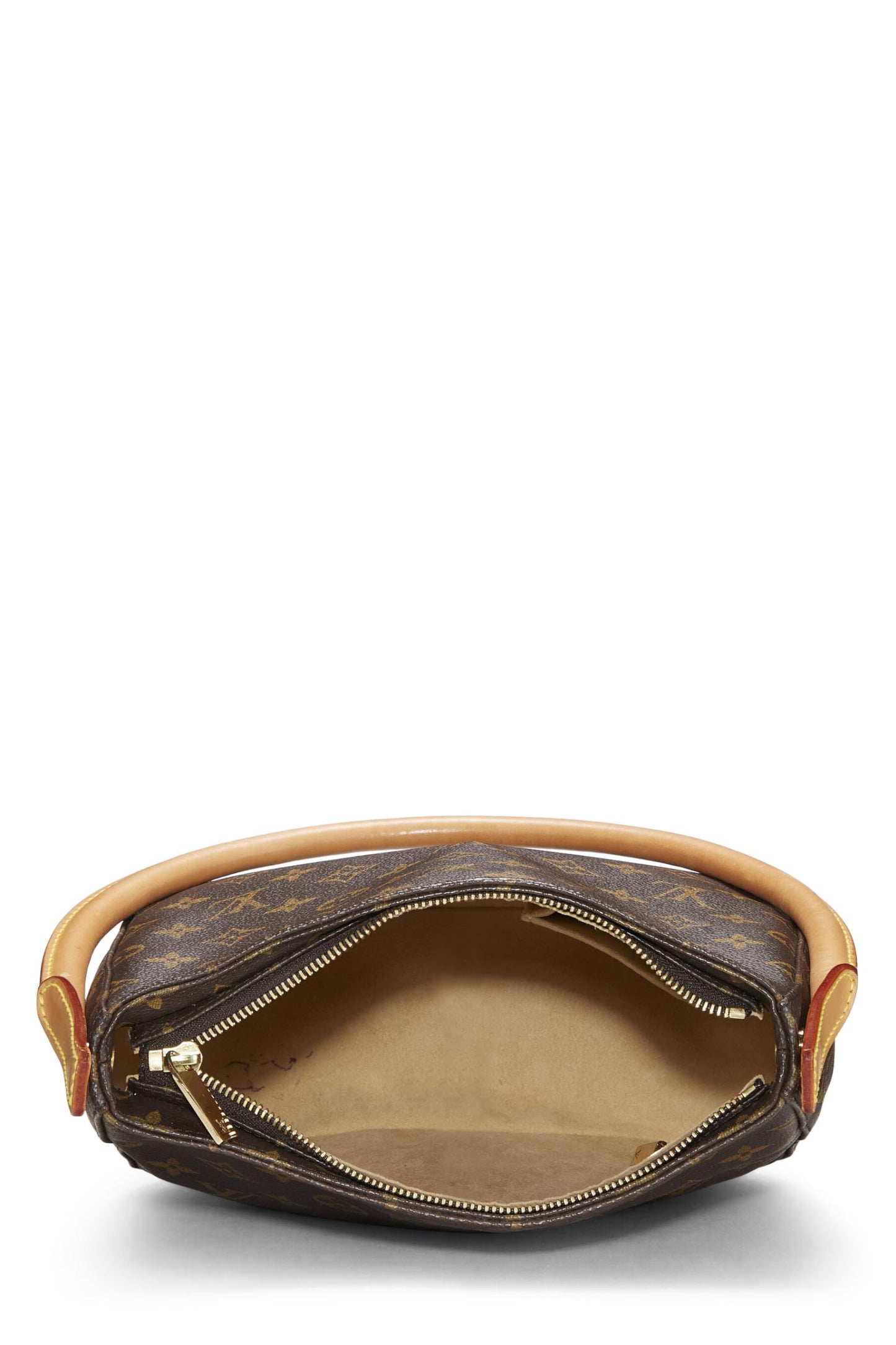 Louis Vuitton, Monogram Canvas Looping MM, Brown