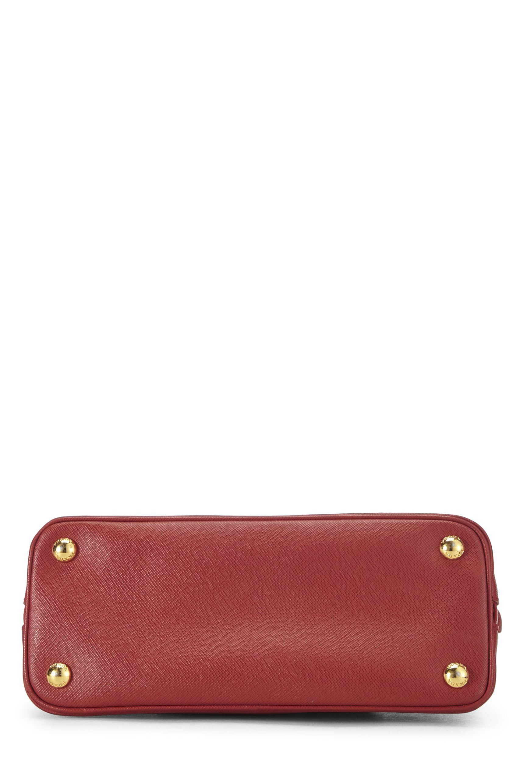 Prada, Red Saffiano Promenade Mini, Red Luxury Handbag