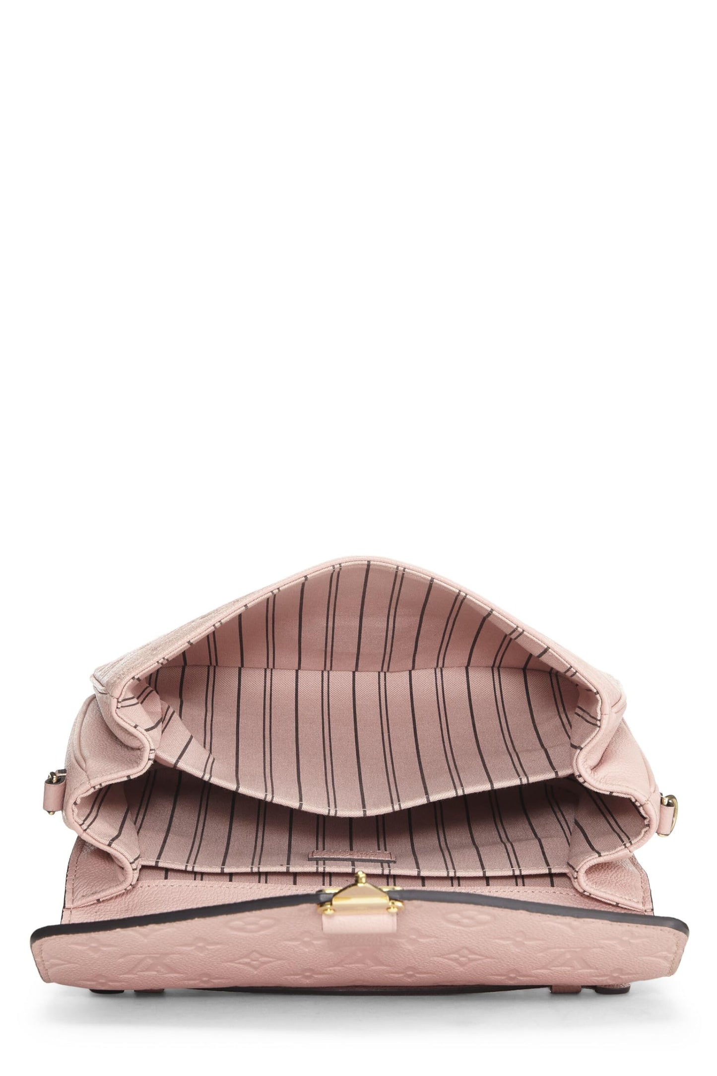 Louis Vuitton, Pink Monogram Empreinte Pochette Metis, Pink