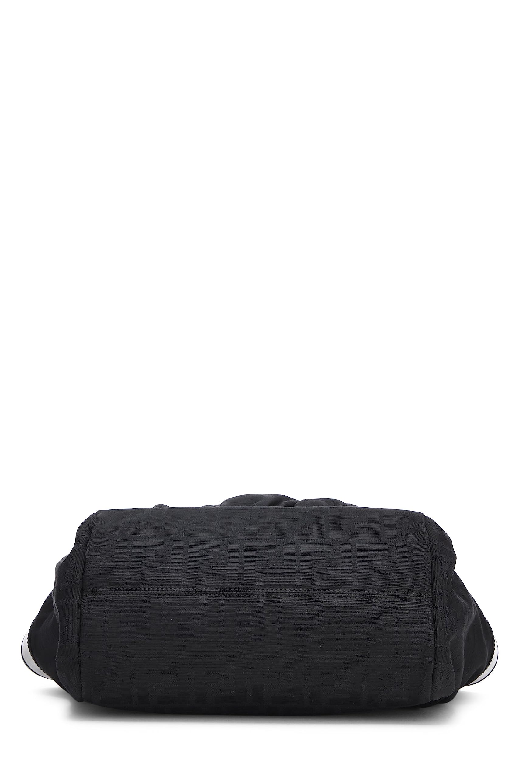 Fendi, Black Zucca Chef Tote Small, Black
