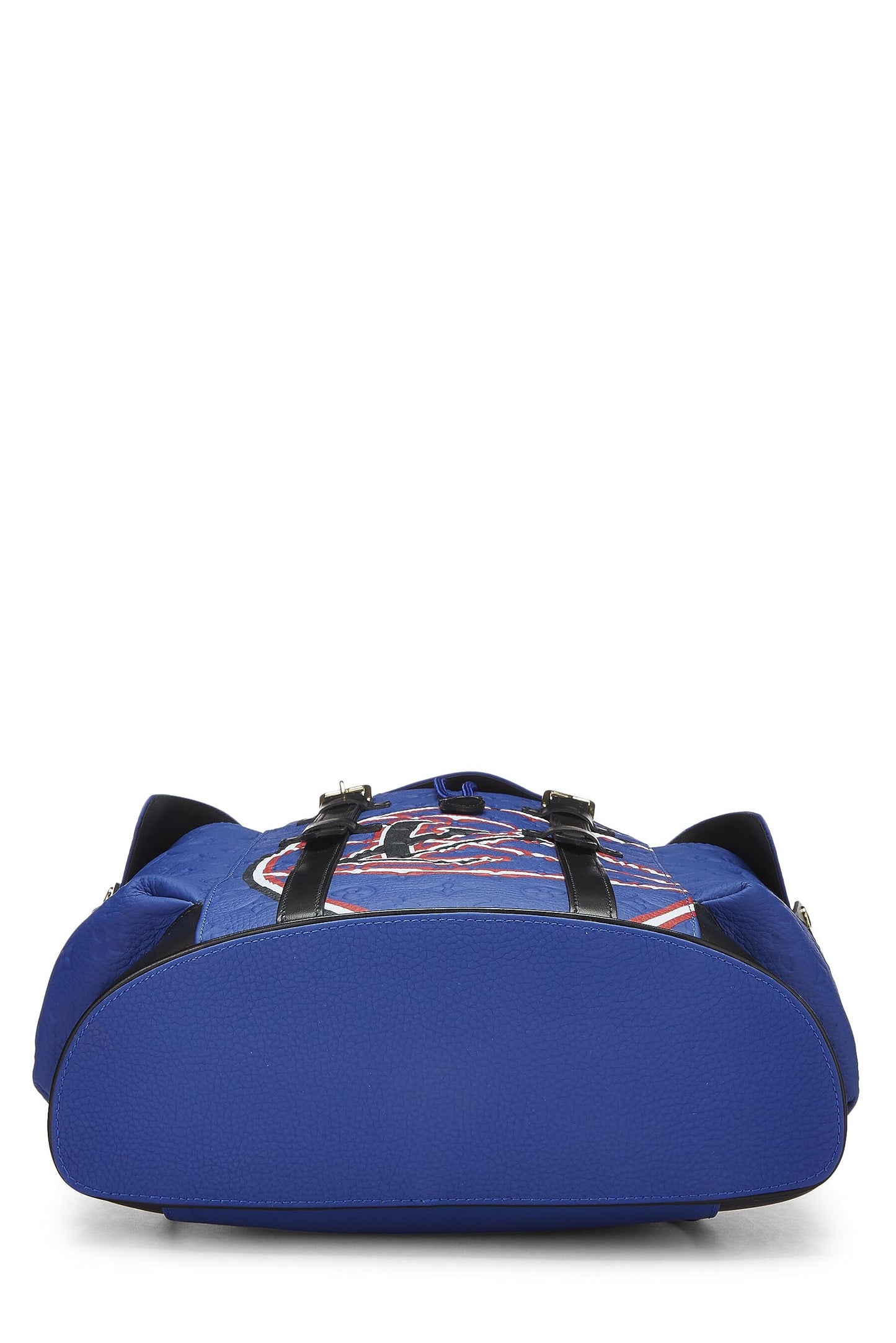 Louis Vuitton, Blue Taurillon NBA Christopher Backpack MM, Blue