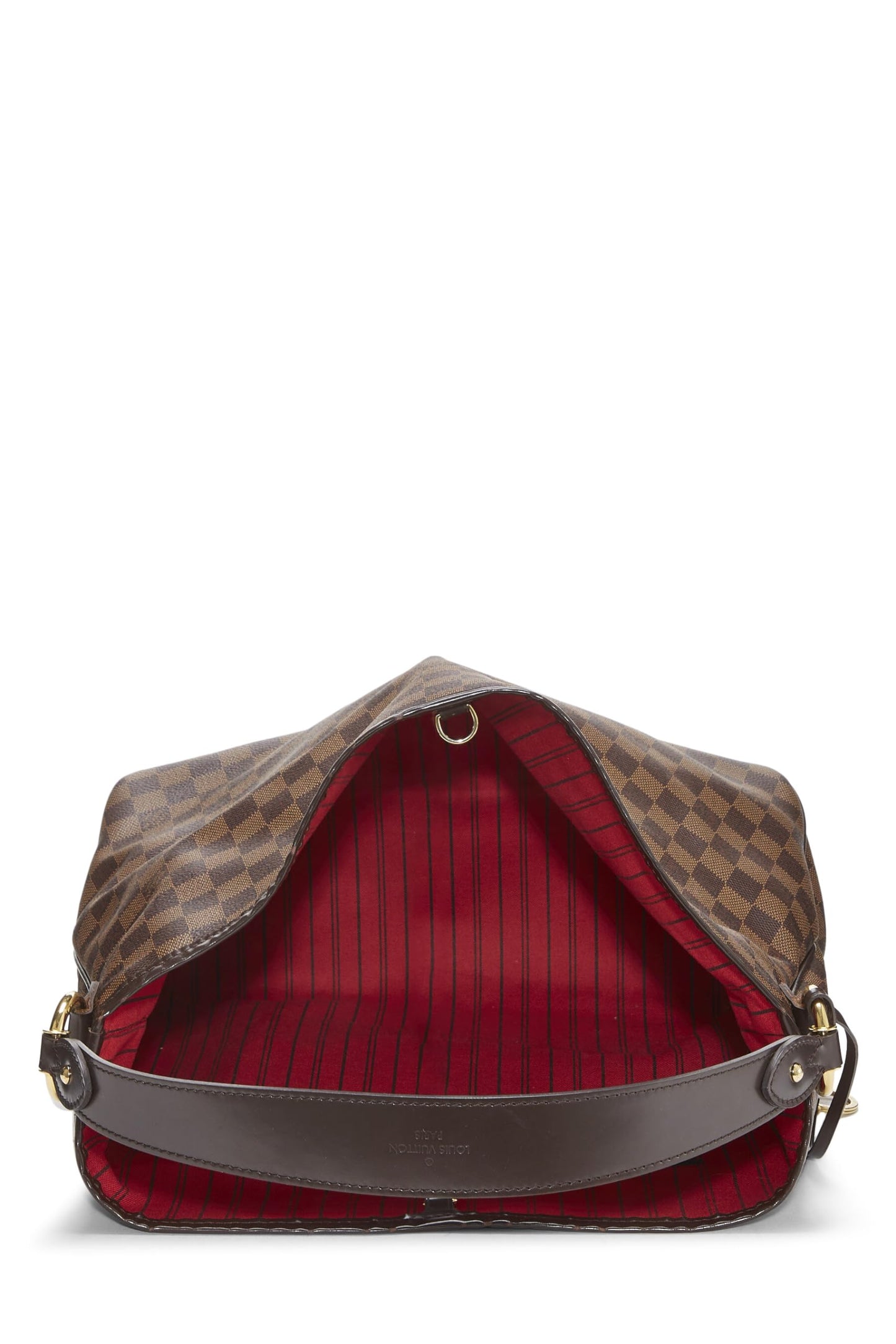 Louis Vuitton, Damier Ebene Delightful MM NM, Brown