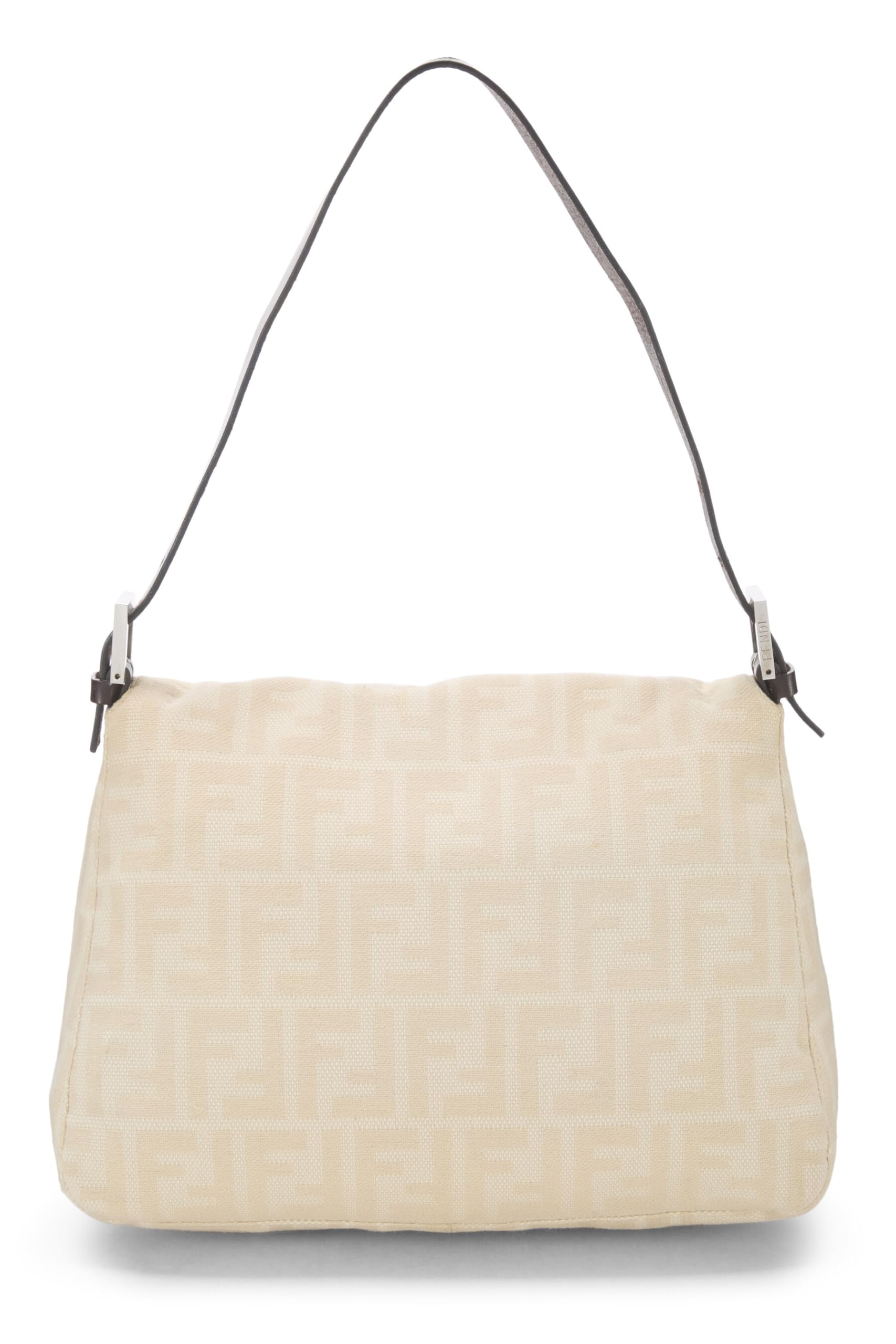 Fendi, Beige Zucca Canvas Mama, Beige