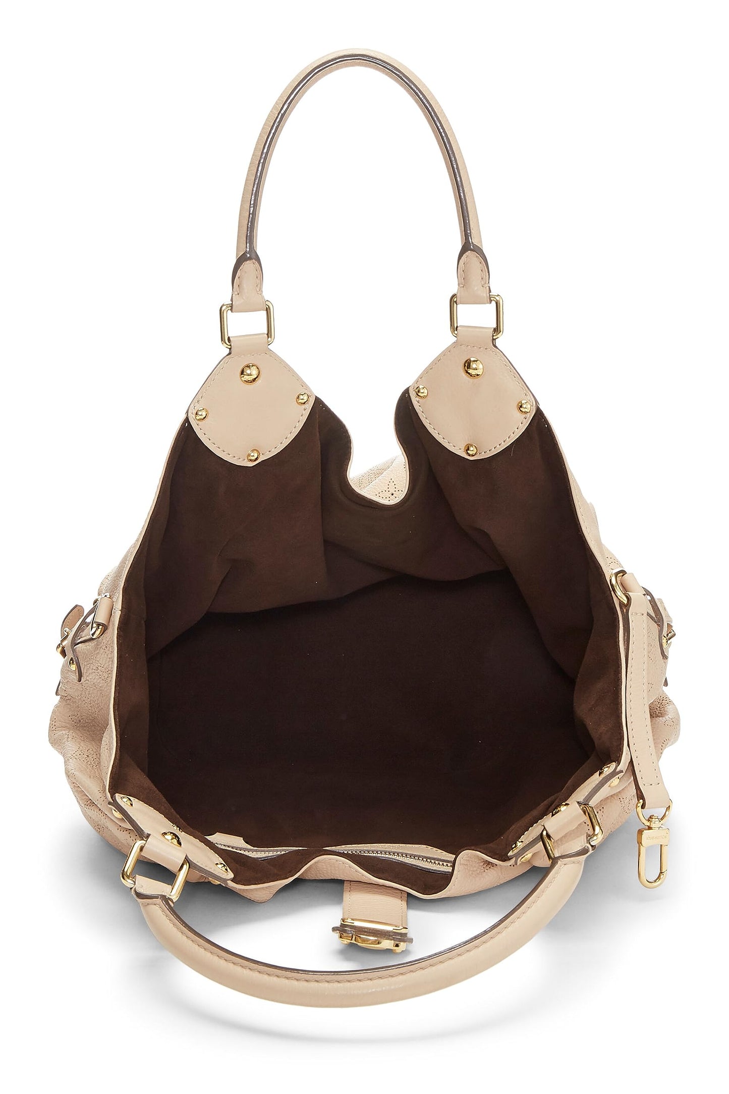 Louis Vuitton, Beige Monogram Mahina Large, Beige
