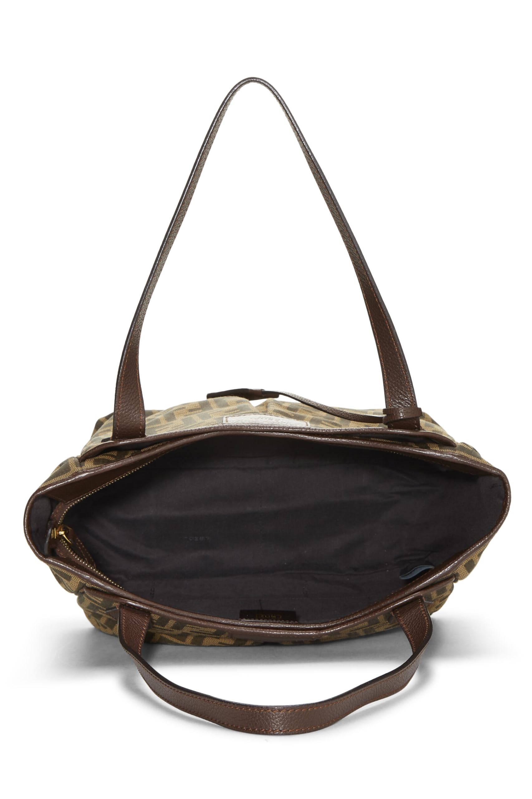 Fendi, Brown Zucca Canvas Grand Shopping Tote Medium, Brown