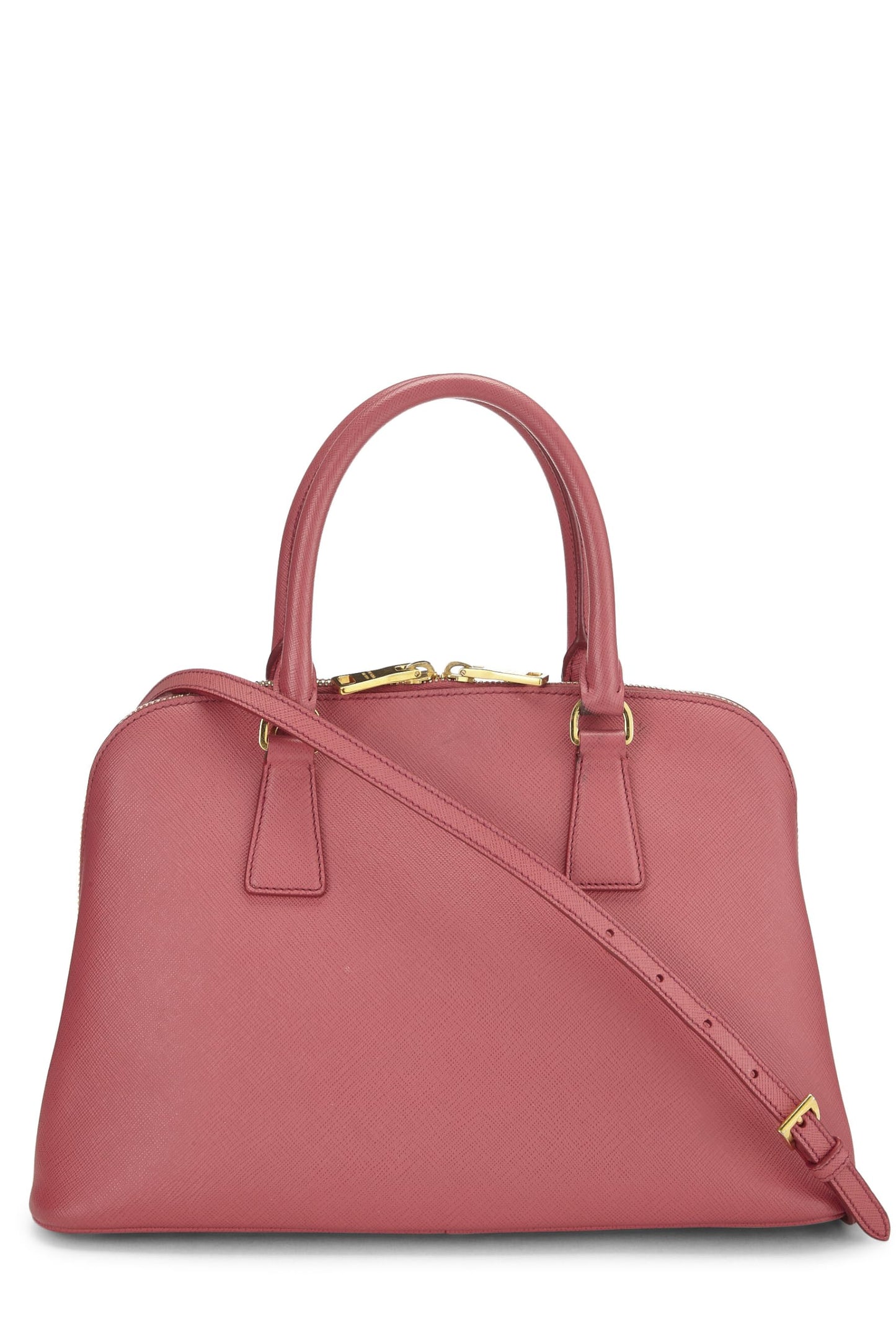 Prada, Pink Saffiano Promenade Medium, Pink Luxury Handbag