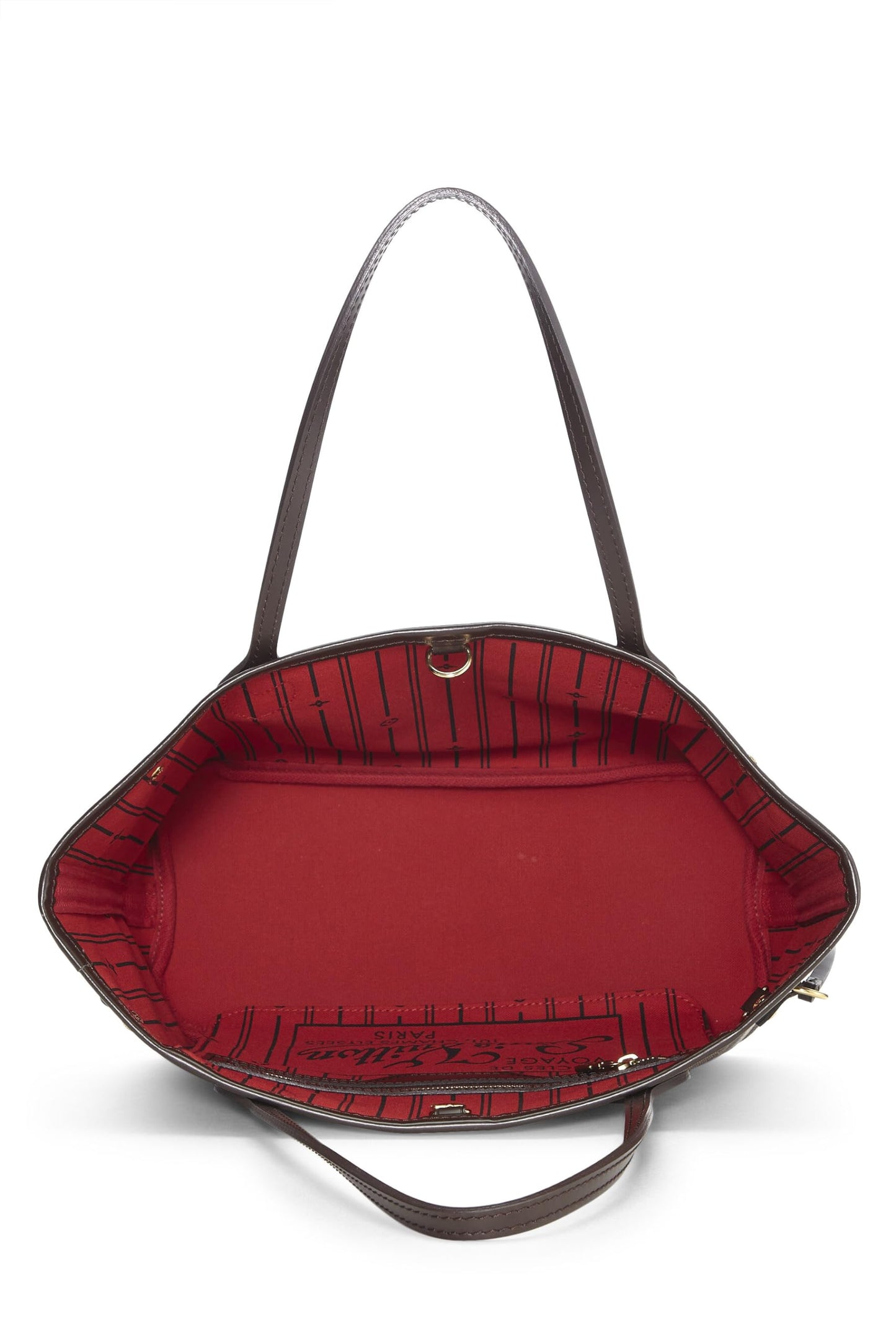 Louis Vuitton, Damier Ebene Neverfull PM, Brown
