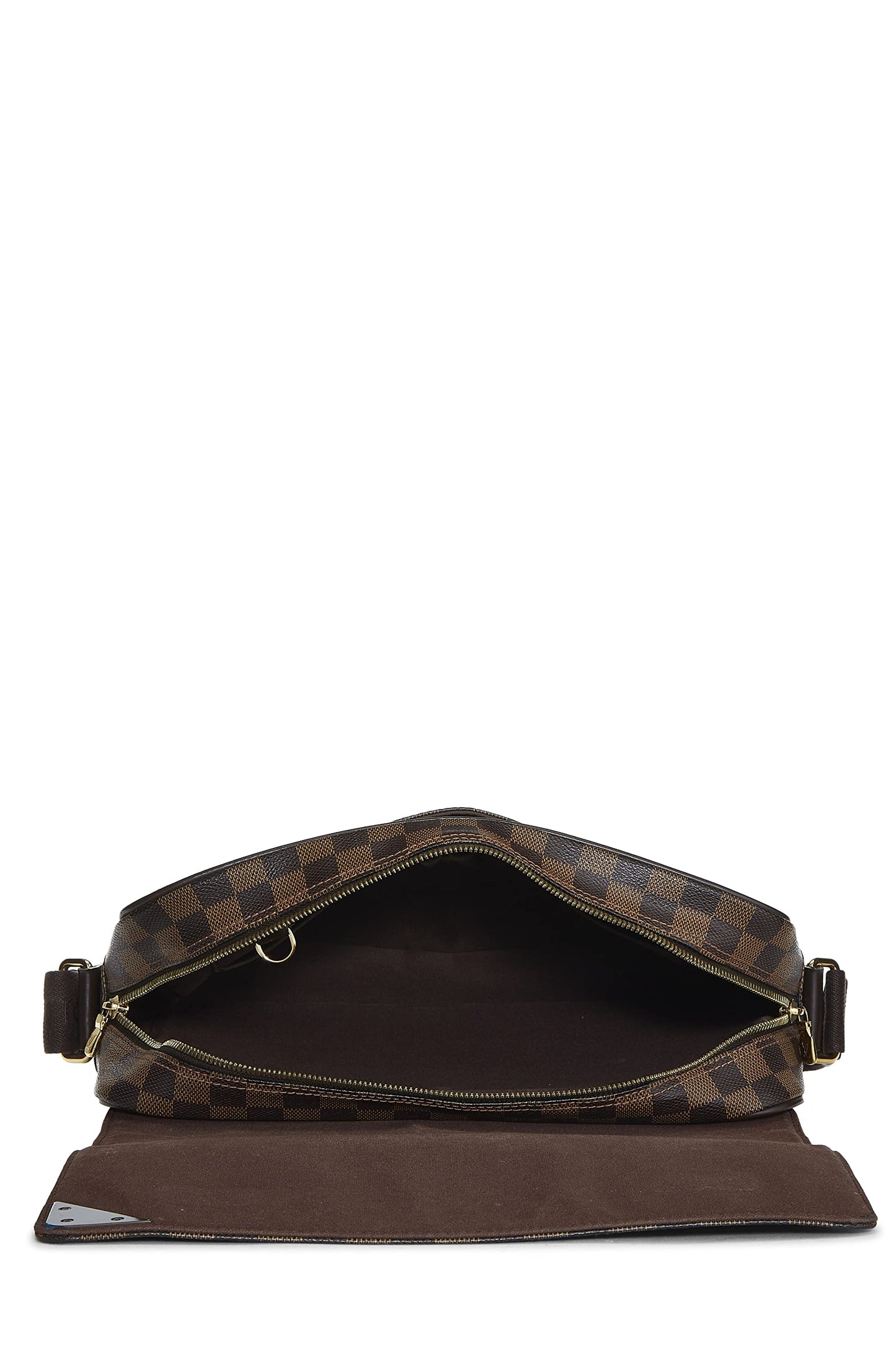 Louis Vuitton, Damier Ebene Shelton MM, Brown
