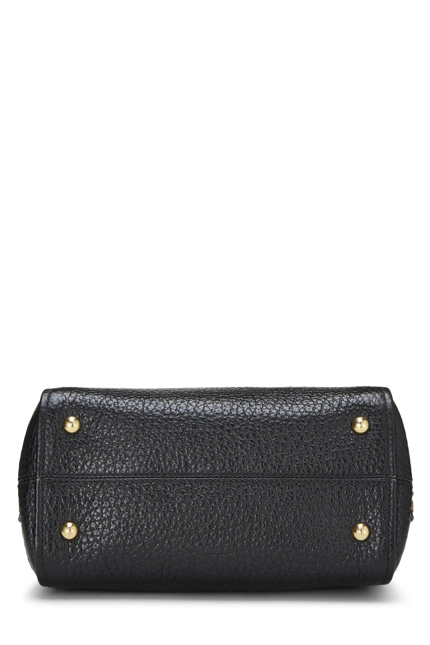 Fendi, Black Leather Chameleon Small, Black