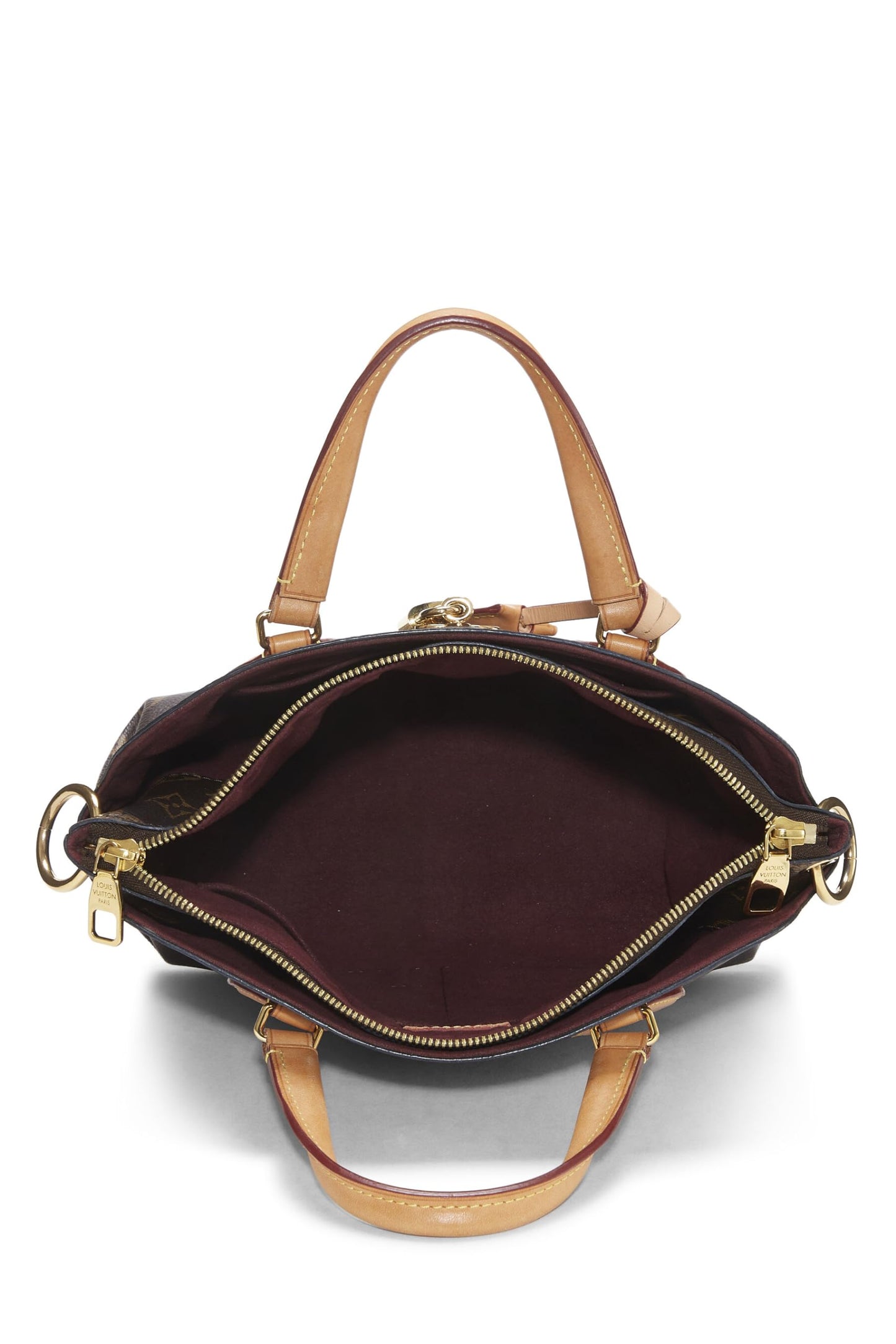 Louis Vuitton, Monogram Canvas Flower Zip Tote PM, Brown