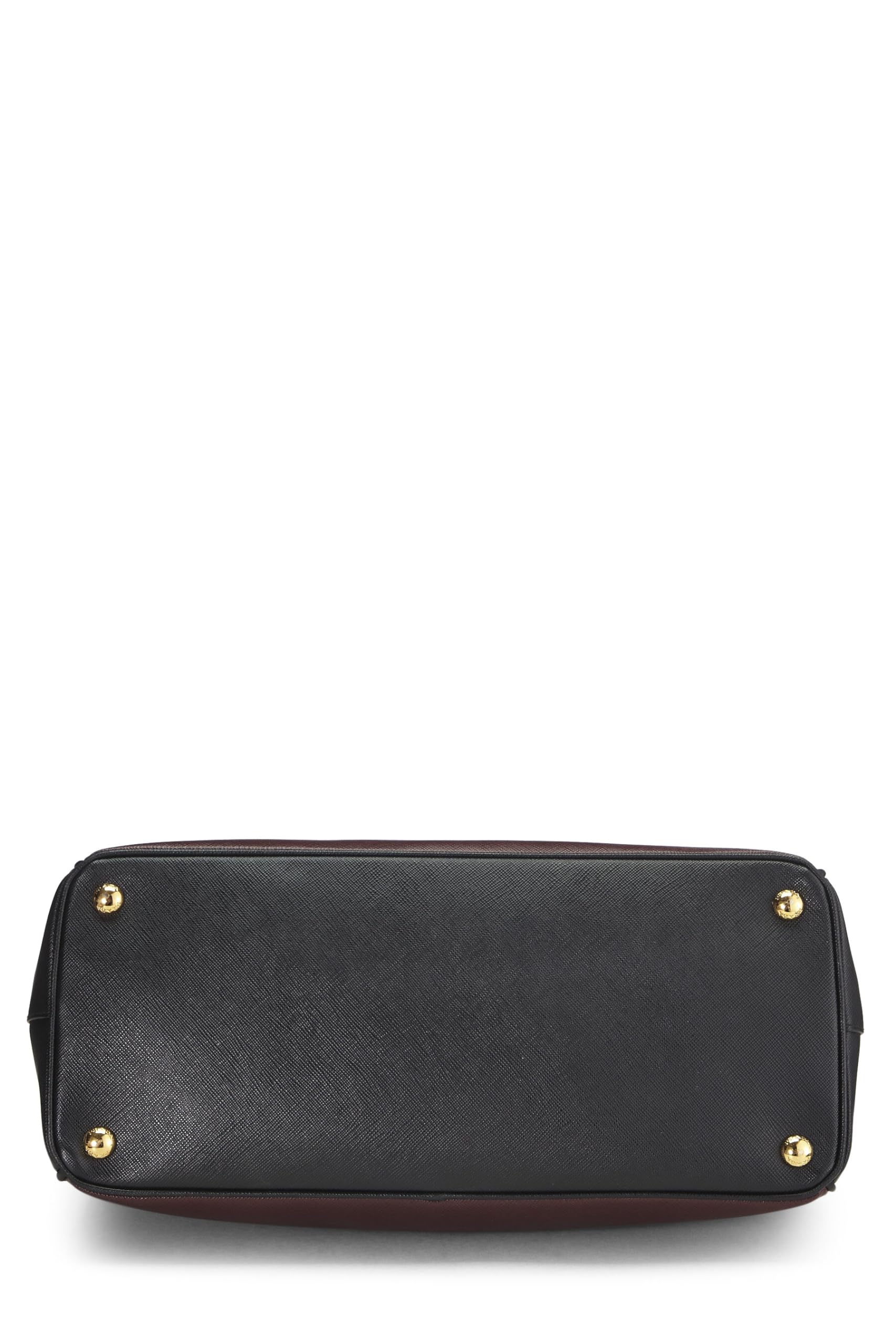 Prada, Burgundy Saffiano Executive Tote Medium, Multi
