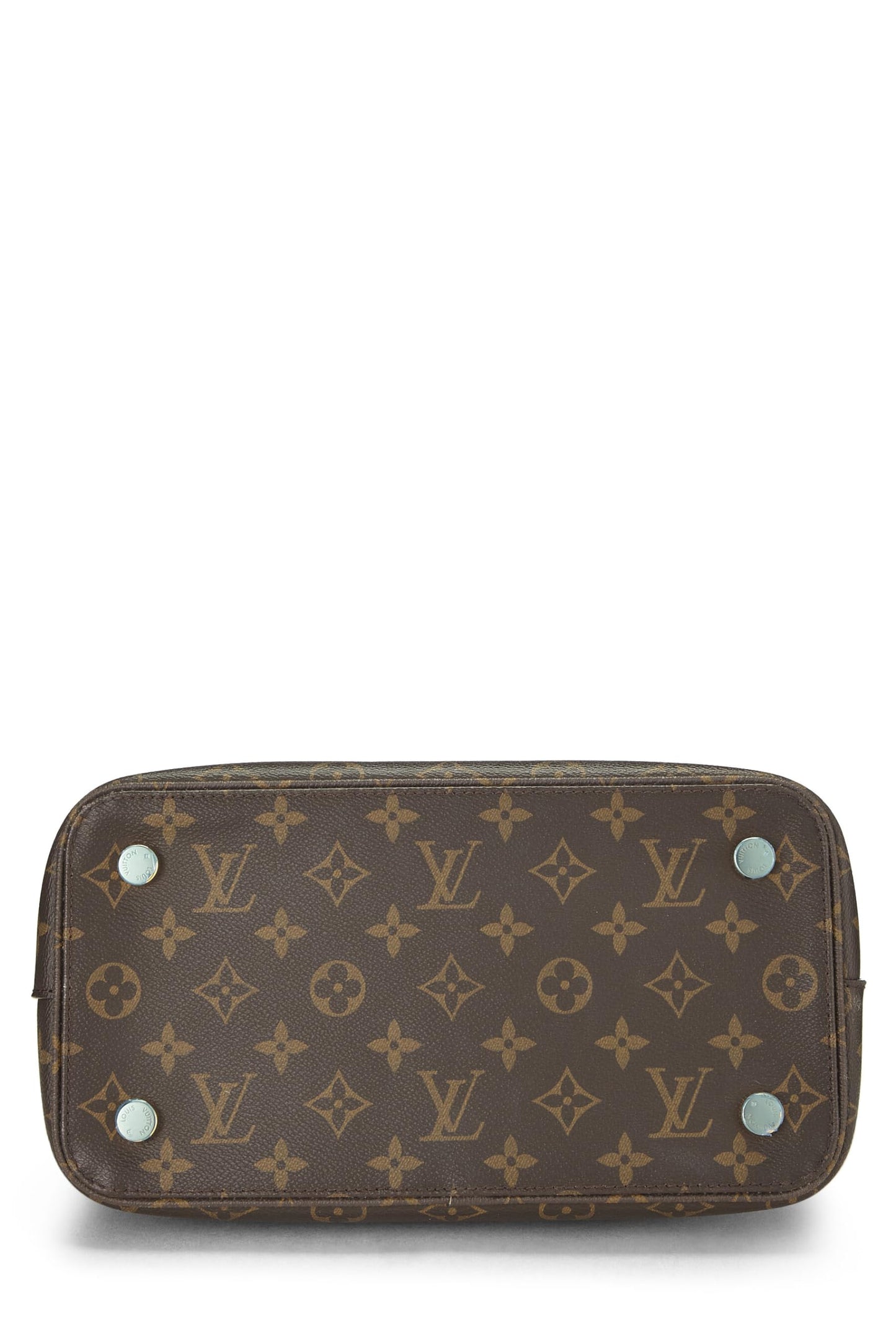 Louis Vuitton, Monogram Canvas LockIt Vertical MM NM, Brown