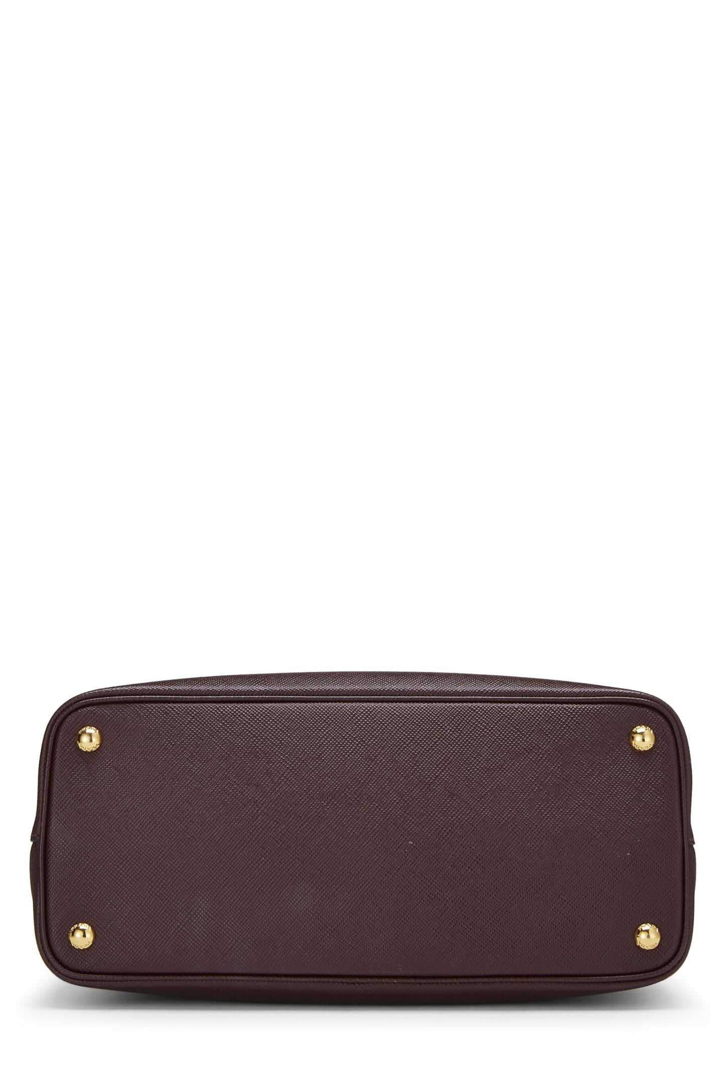 Prada, Purple Saffiano Double Bag Tote Medium, Purple