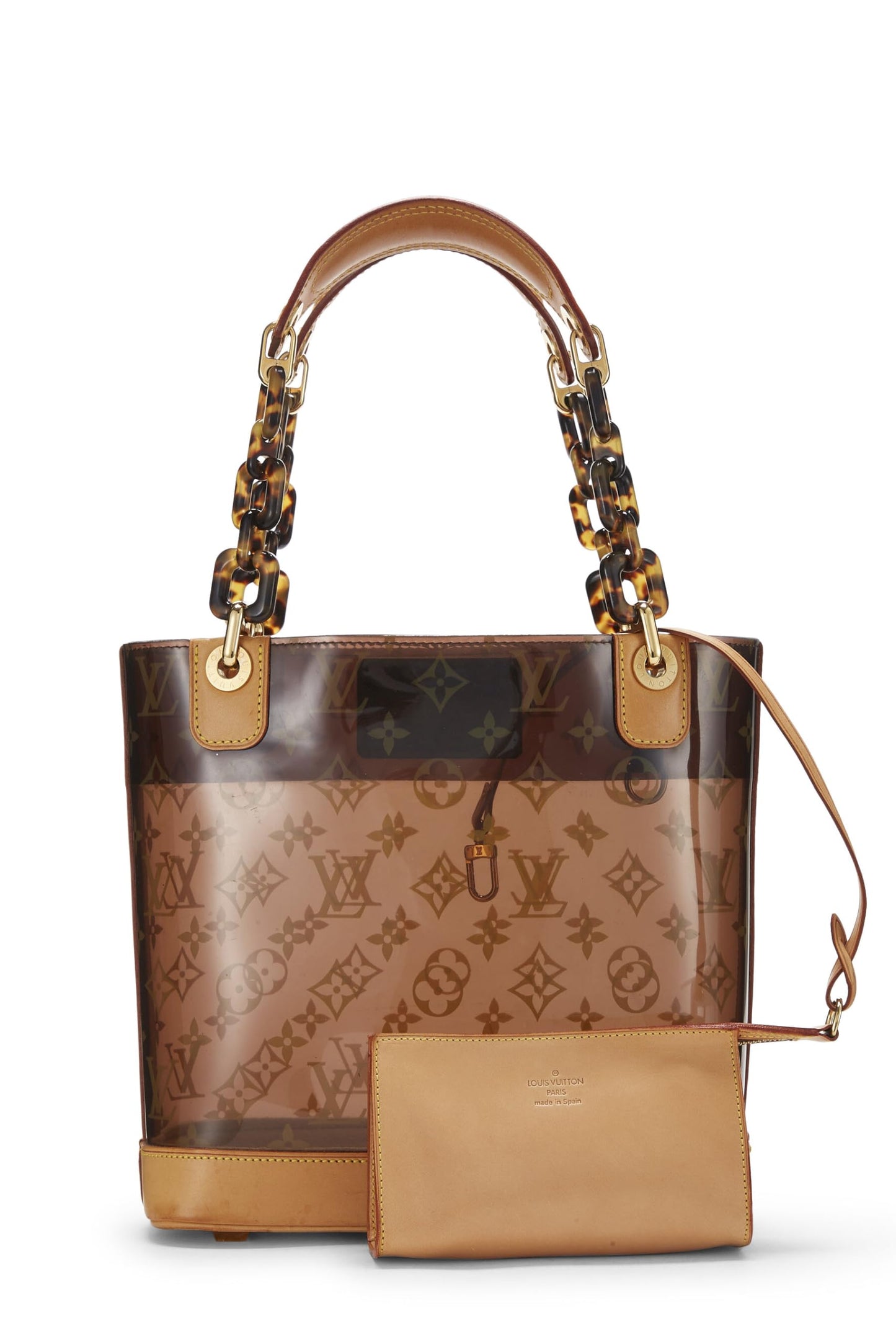Louis Vuitton, Monogram Ambre Vinyl Cabas PM, Brown