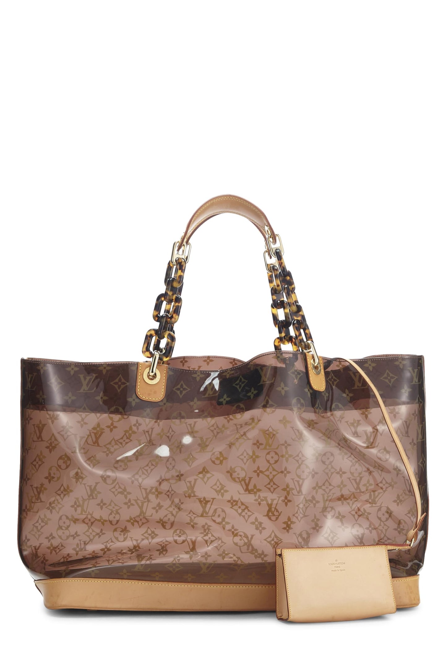 Louis Vuitton, Brown Monogram Vinyl Ambre Cabas GM, Brown