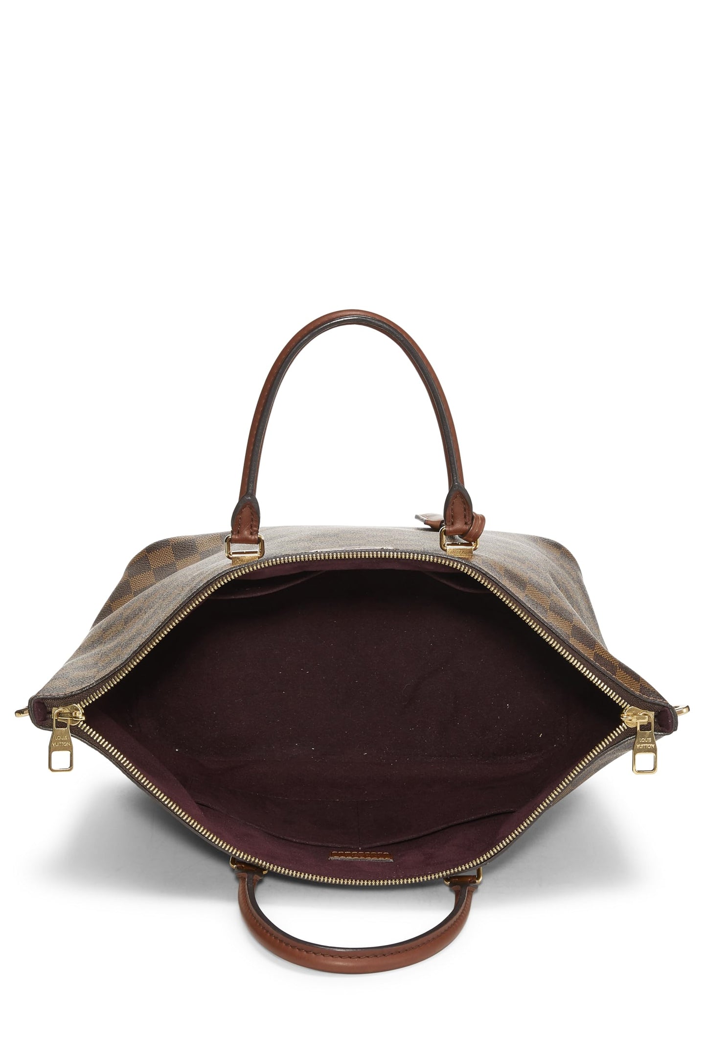 Louis Vuitton, Damier Ebene Belmont, Brown
