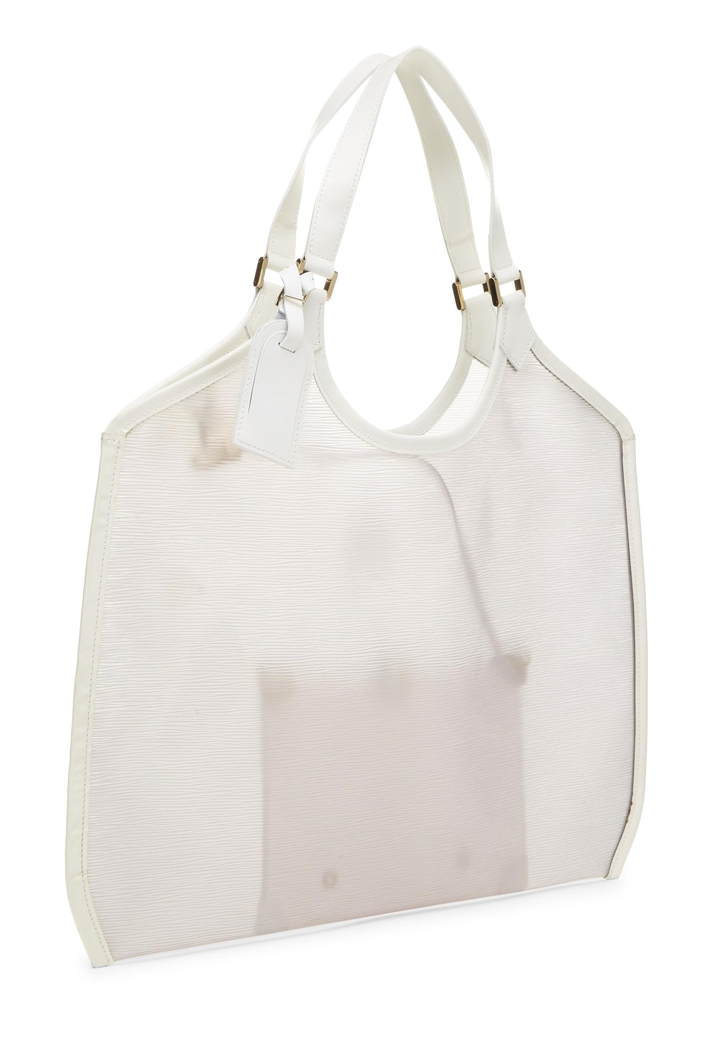Louis Vuitton, White Epi Vinyl Lagoon Bay GM, White