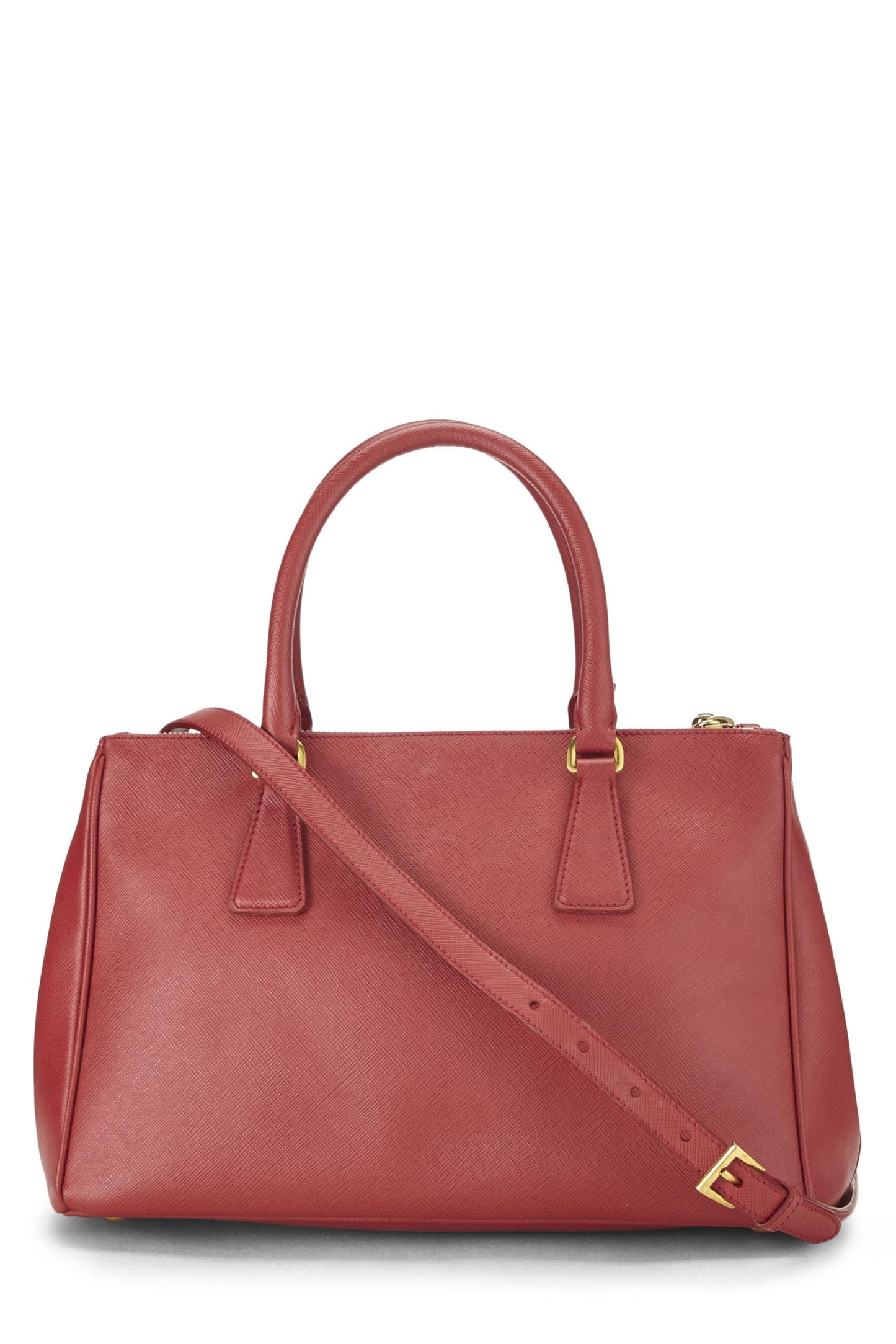 Prada, Red Saffiano Executive Tote Medium, Red