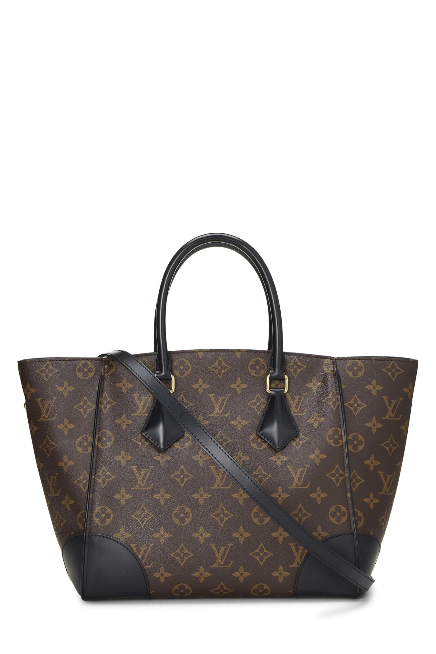 Louis Vuitton, Black Monogram Canvas Phenix MM, Black