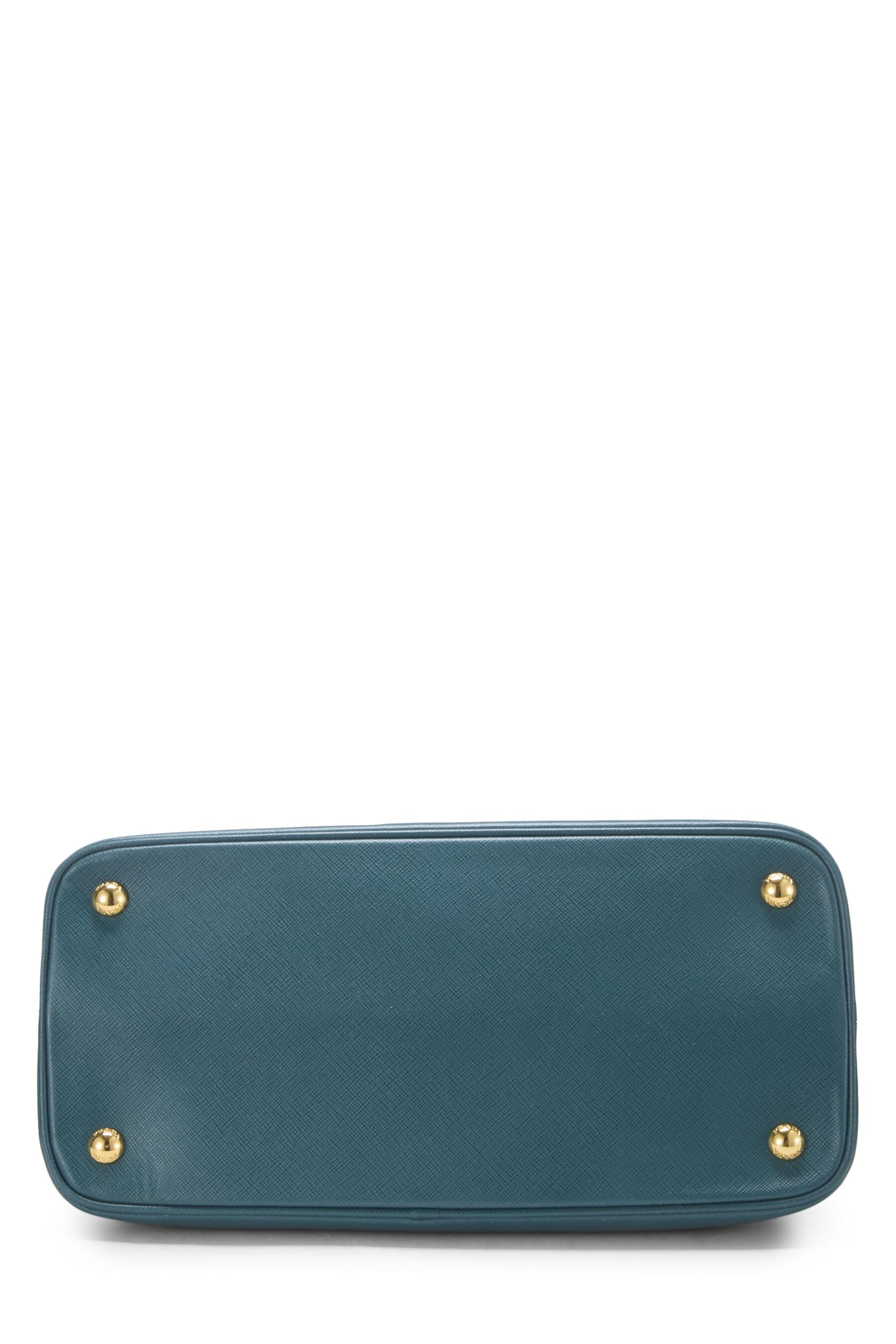 Prada, Green Saffiano Dome Tote, Green