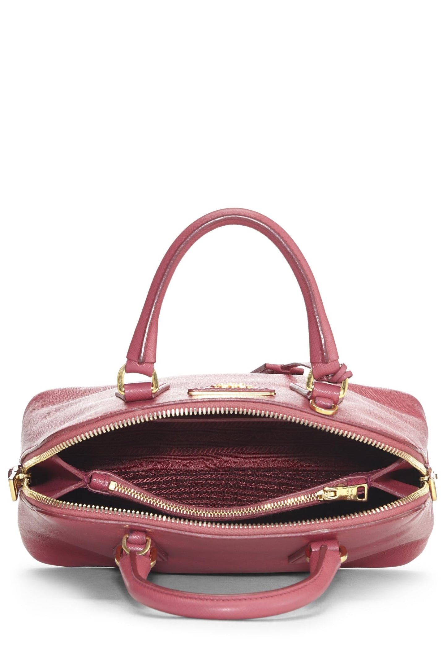 Prada, Pink Saffiano Promenade Small, Pink Luxury Handbag