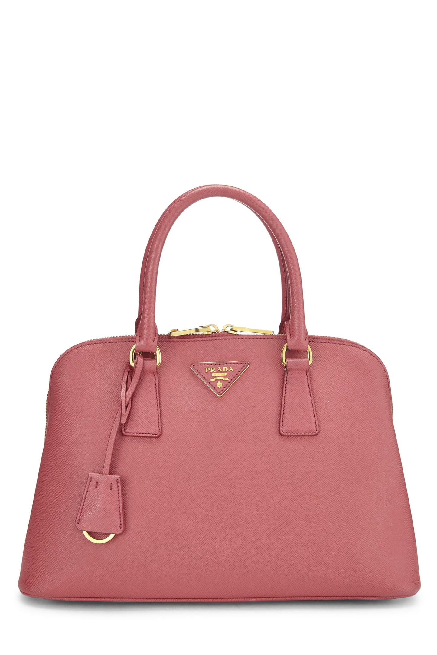 Prada, Pink Saffiano Promenade Medium, Pink Luxury Handbag