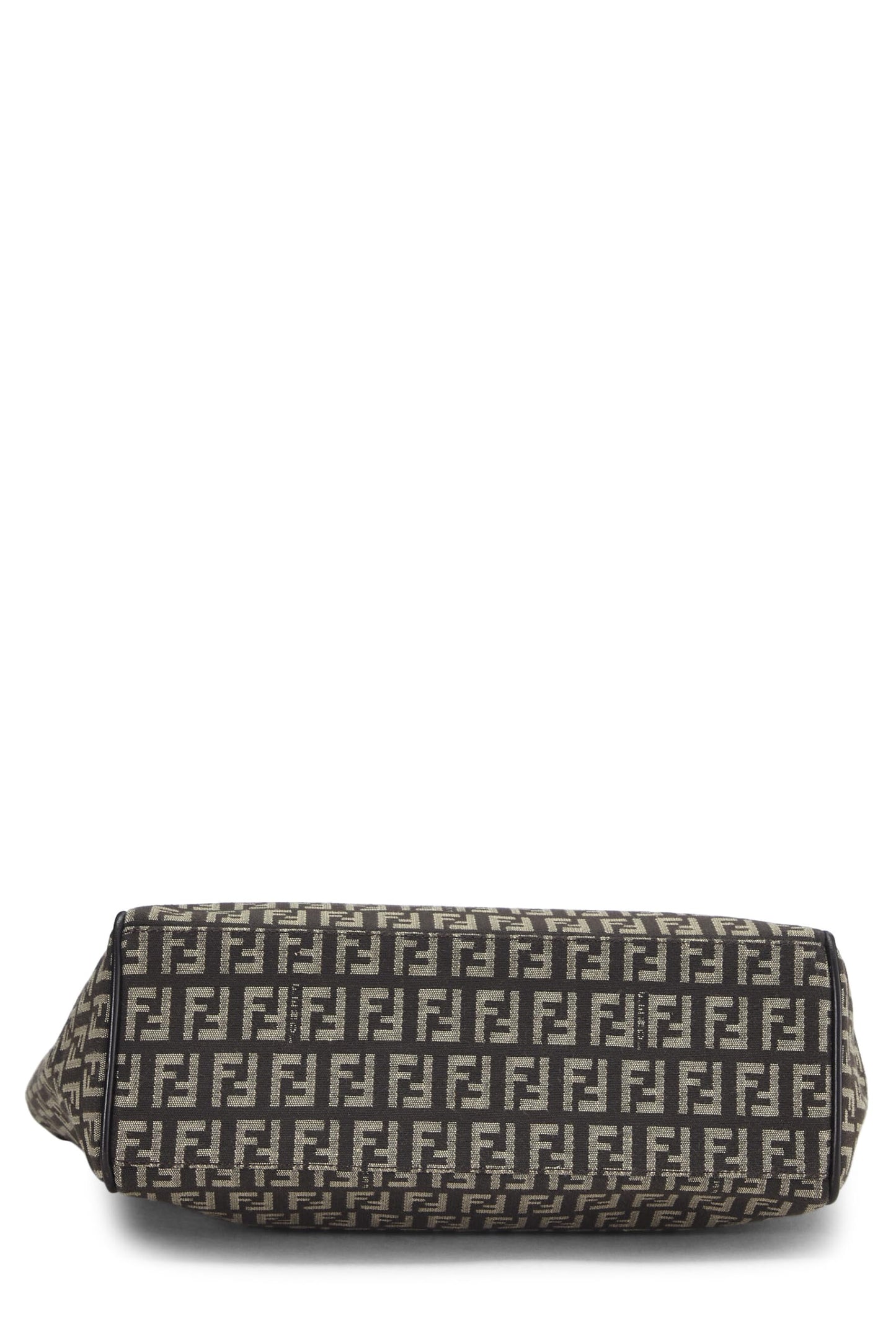 Fendi, Brown Zucchino Canvas Tote, Brown