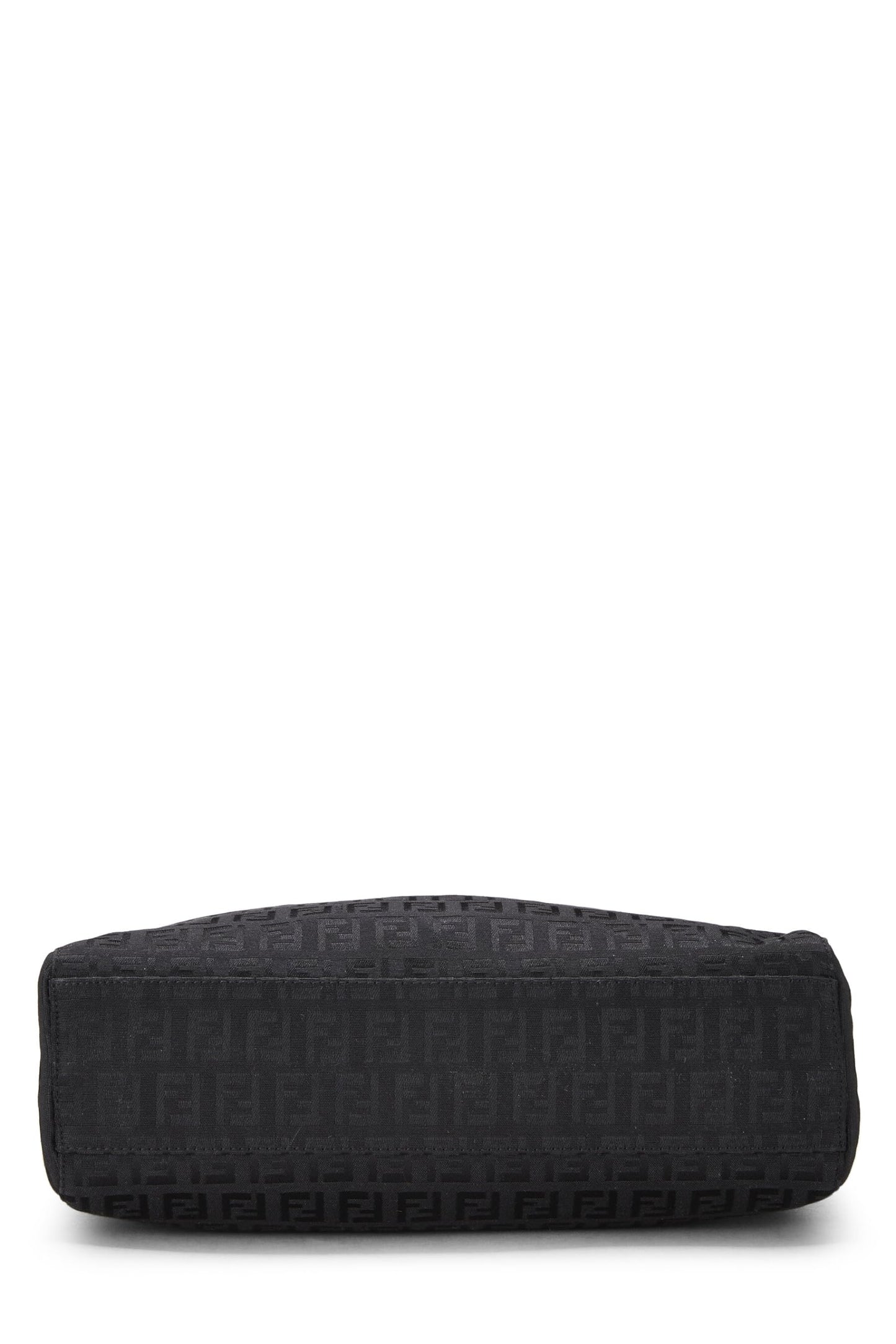 Fendi, Pink Zucchino Canvas Tote Small, Black