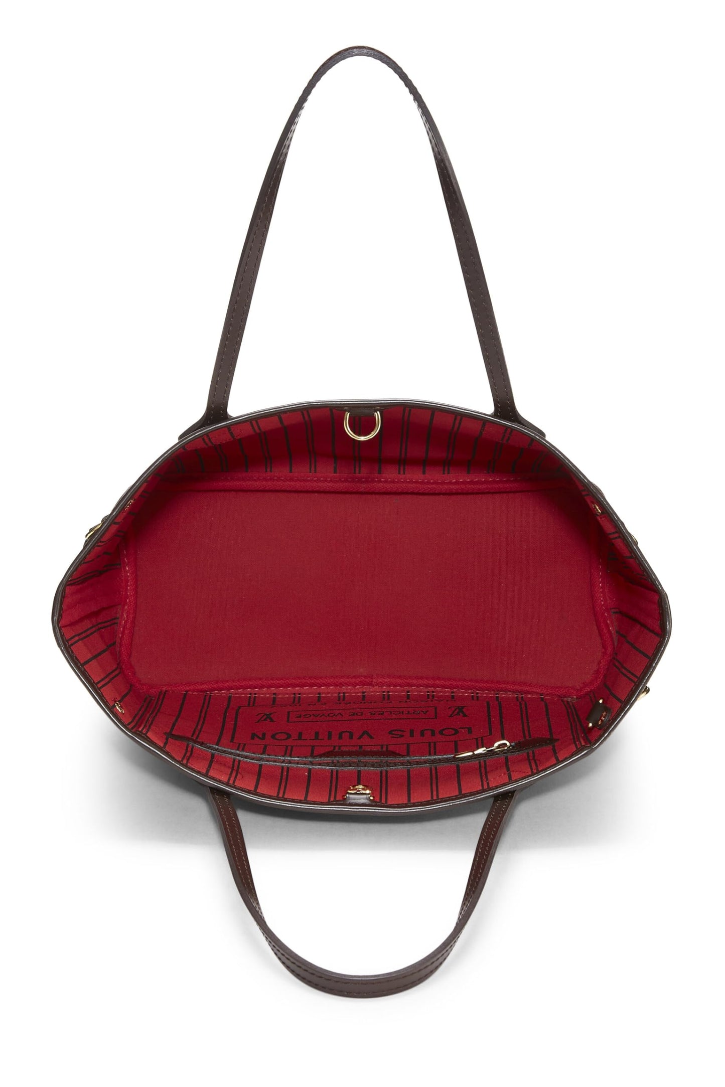 Louis Vuitton, Damier Ebene Neverfull PM NM, Brown