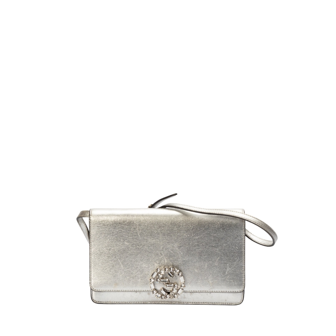 Gucci Lou Leather Shoulder Bag