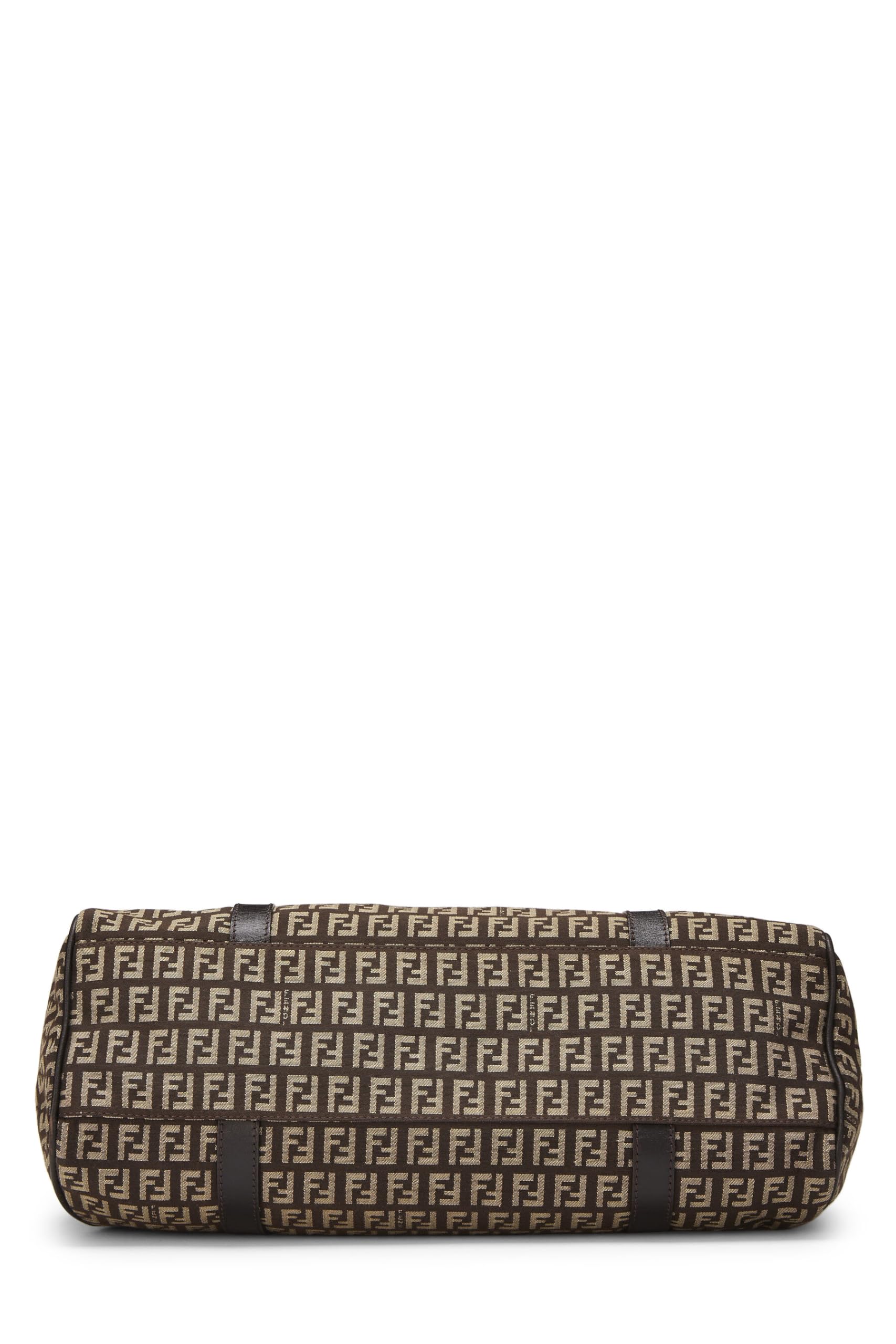 Fendi, Brown Zucchino Canvas Tote, Brown