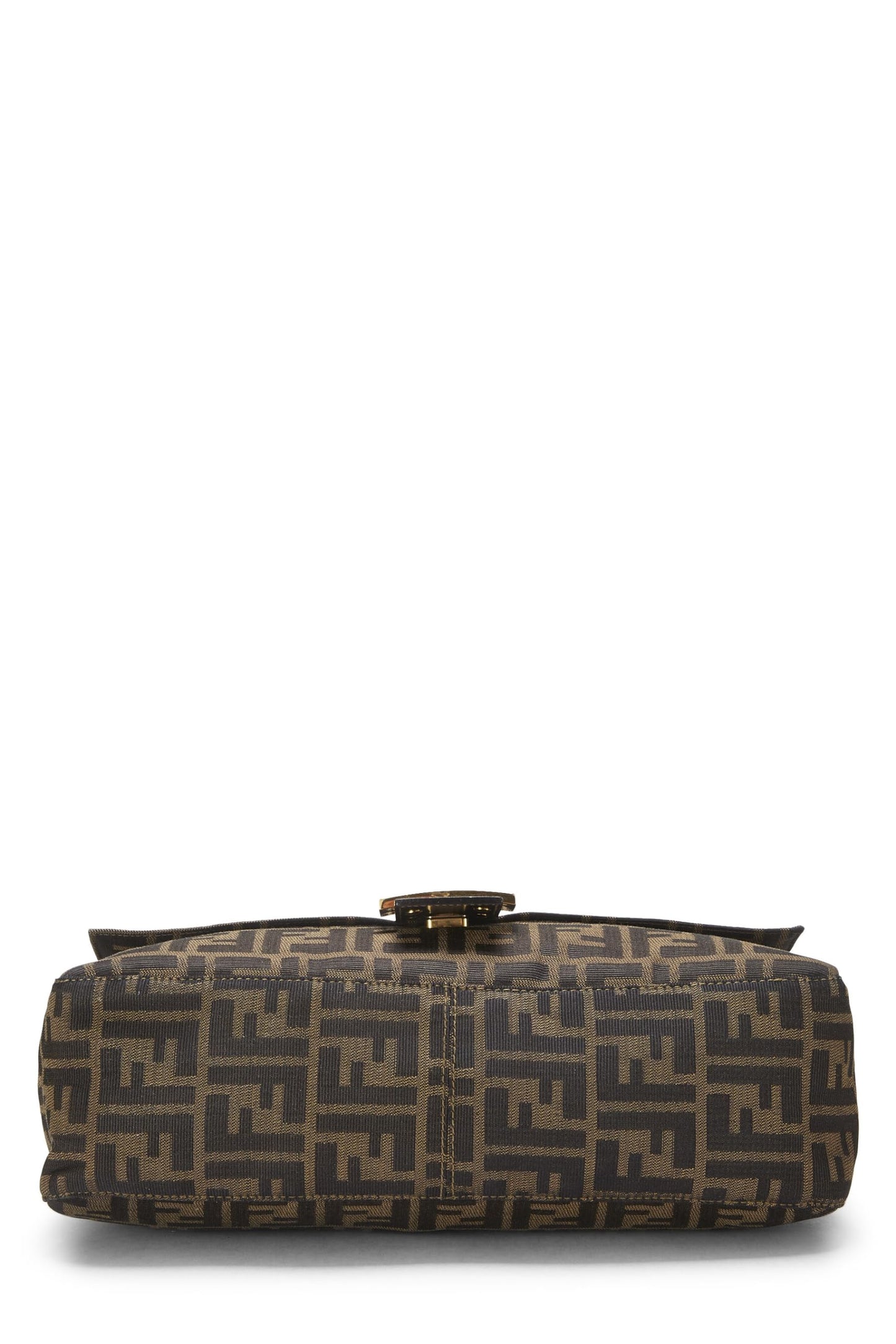 Fendi, Brown Zucca Canvas Shoulder Bag Large, Brown