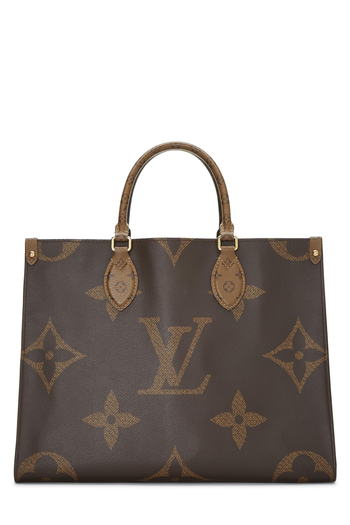 Louis Vuitton, Brown Giant Monogram On The Go MM, Brown